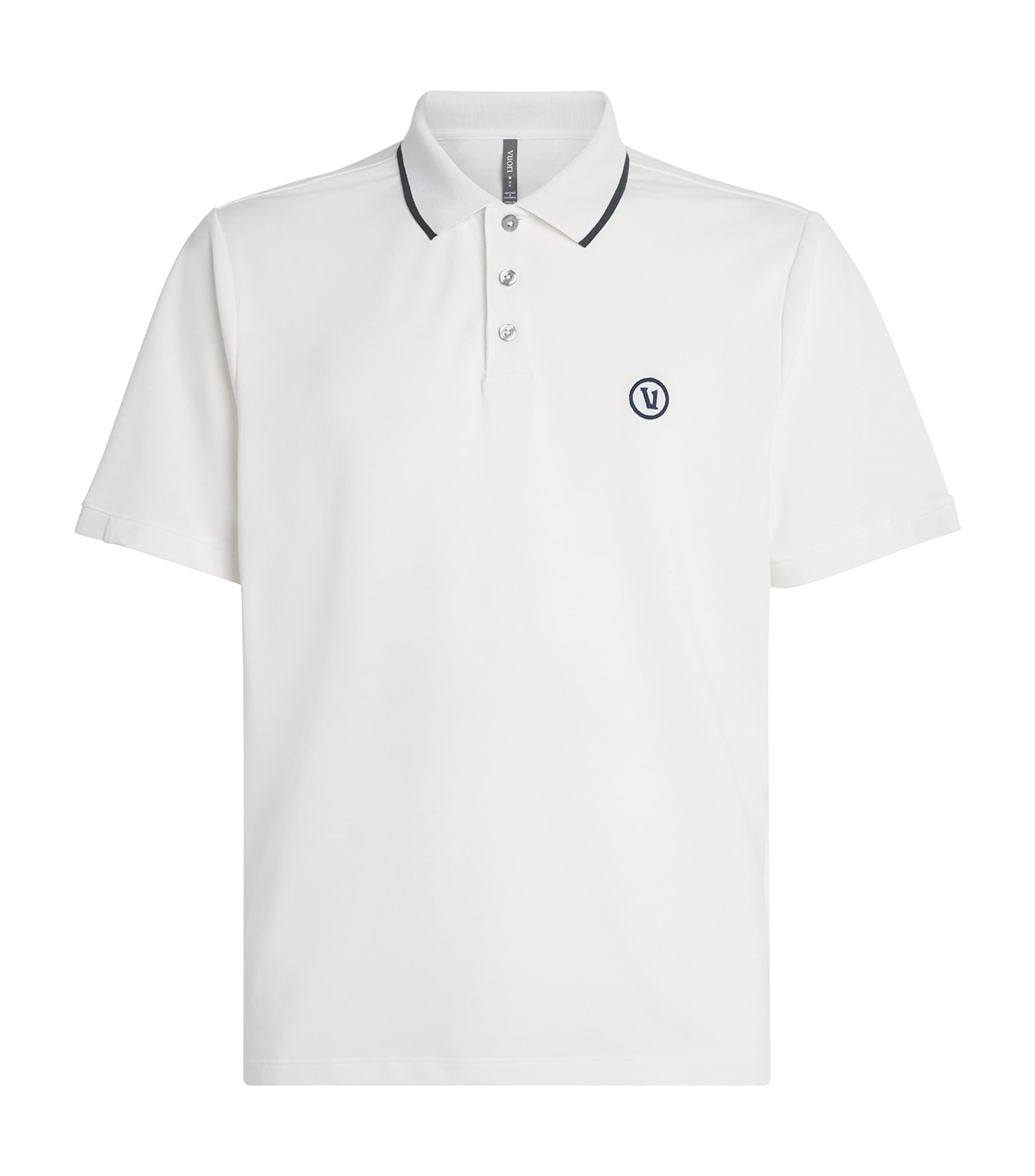 Embroidered Gamepoint 2.0 Polo Shirt WHT WHITE Image 1