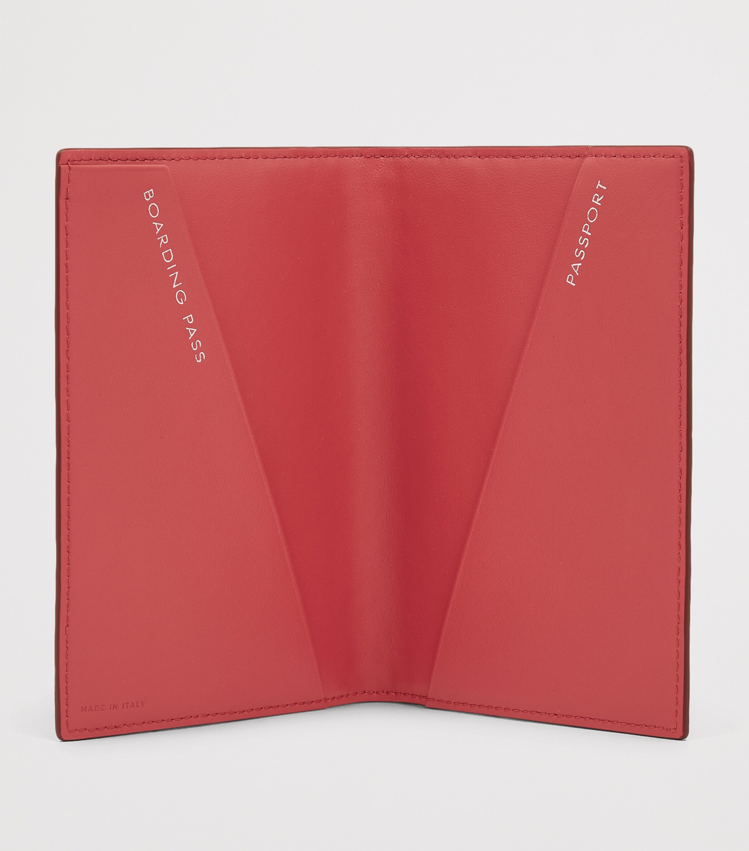 Leather Mara Passport Cover RASPBERRY Image 2