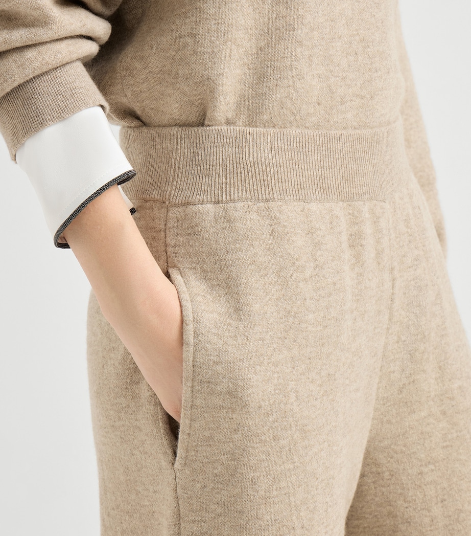 Cashmere-Blend Wide-Leg Trousers C9259 Image 5