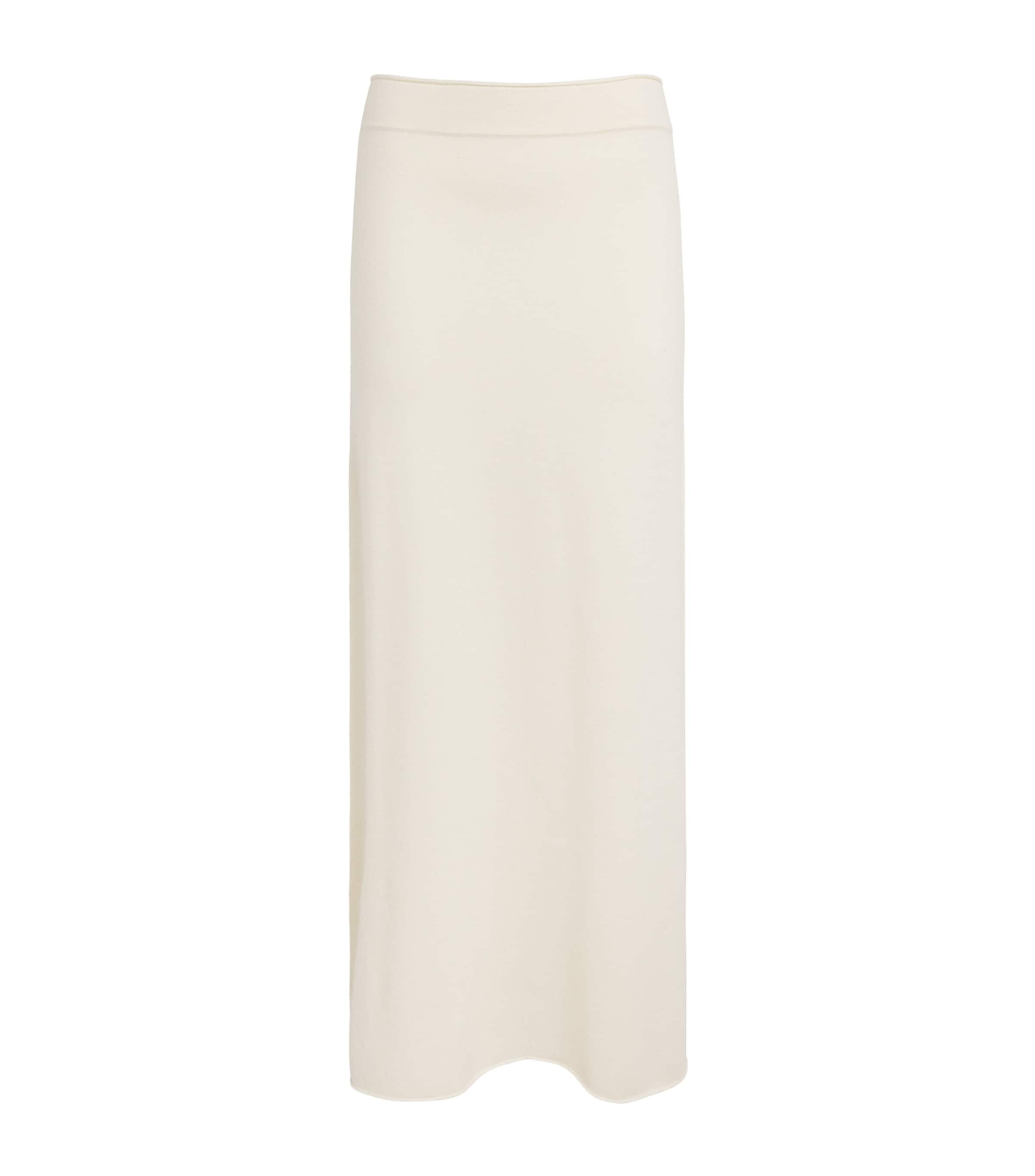 arch 4 Womens Cashmere Parker Maxi Skirt Ivory Image 1