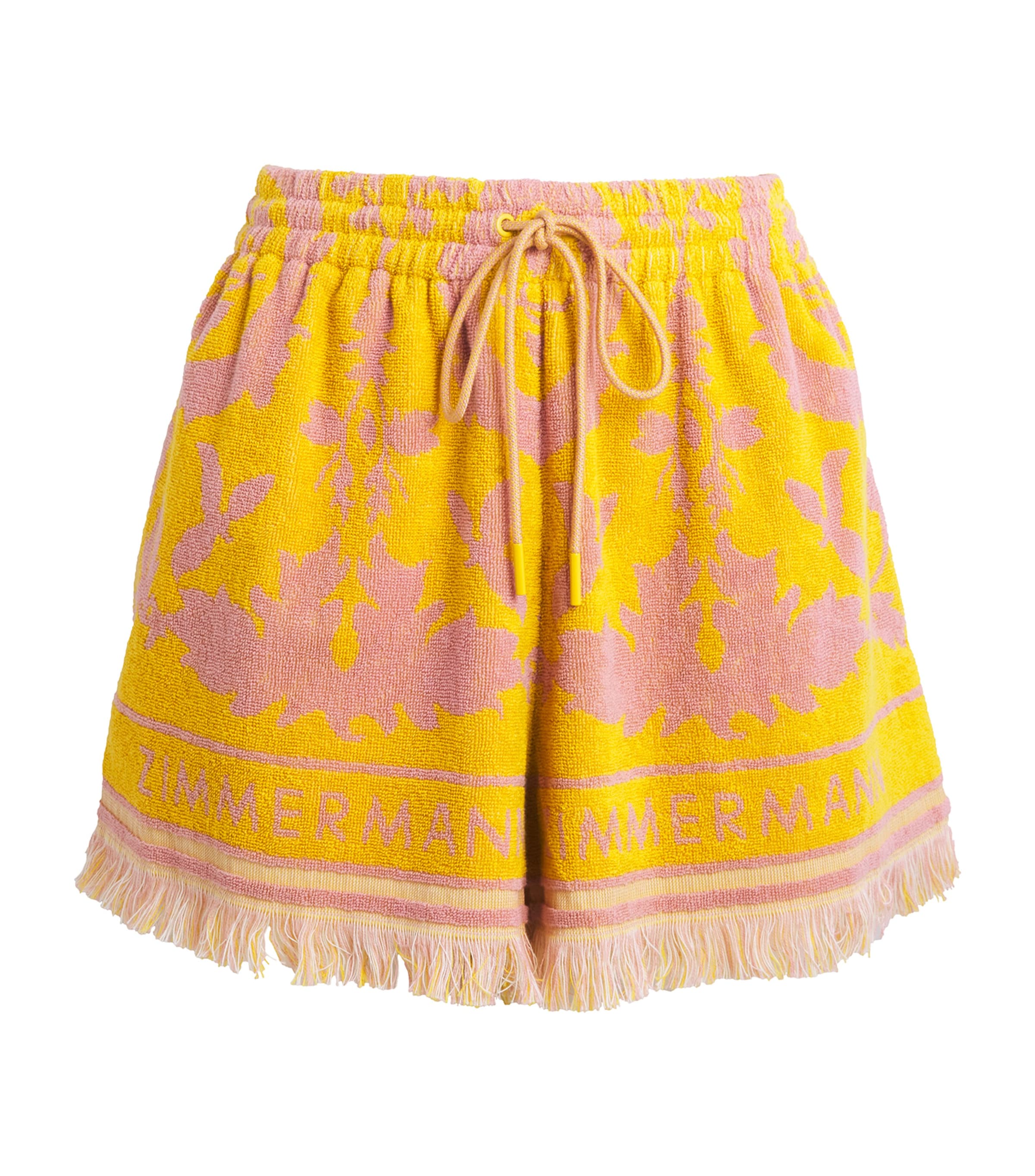 ZIMMERMANN TERRY PAISLEY WYLIE SHORTS 