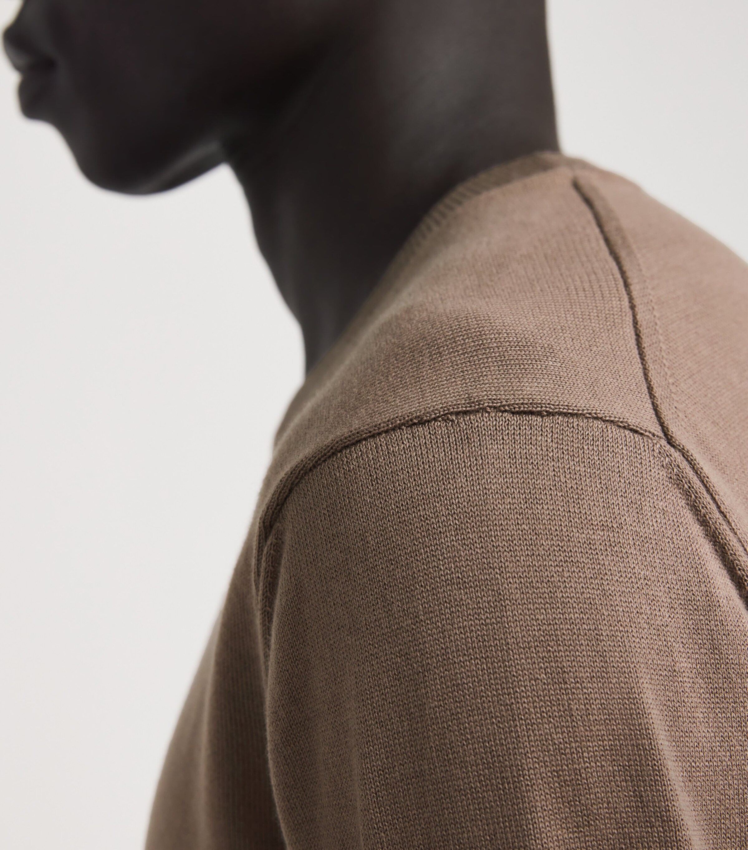 Organic Cotton Crew-Neck Sweater 5181-SOIL Image 6