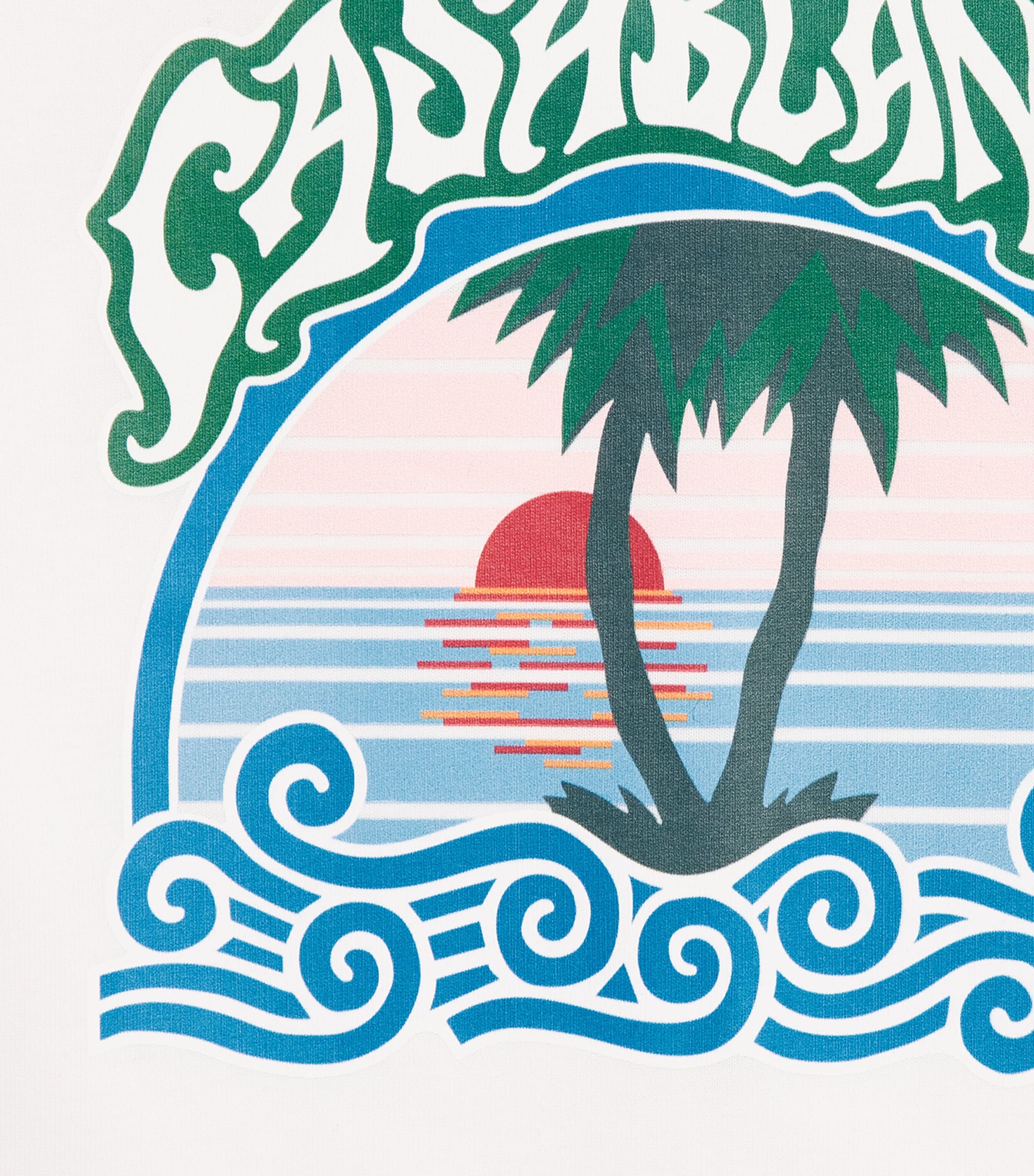 Casablanca Kids Palm Tree T-Shirt (3-14 Years) Palm Tree Emblem Image 4