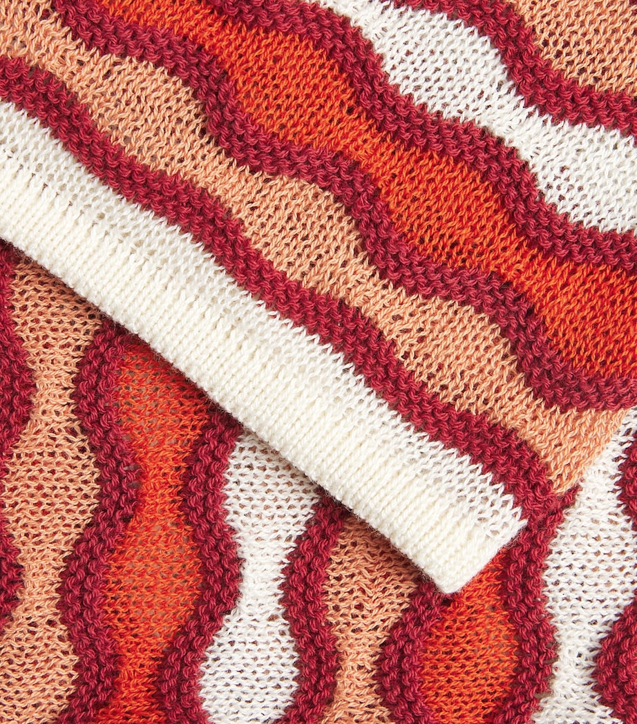 Organic Cotton Crochet Mullu Shorts TANGERINE/PEACH/IVOR Image 5