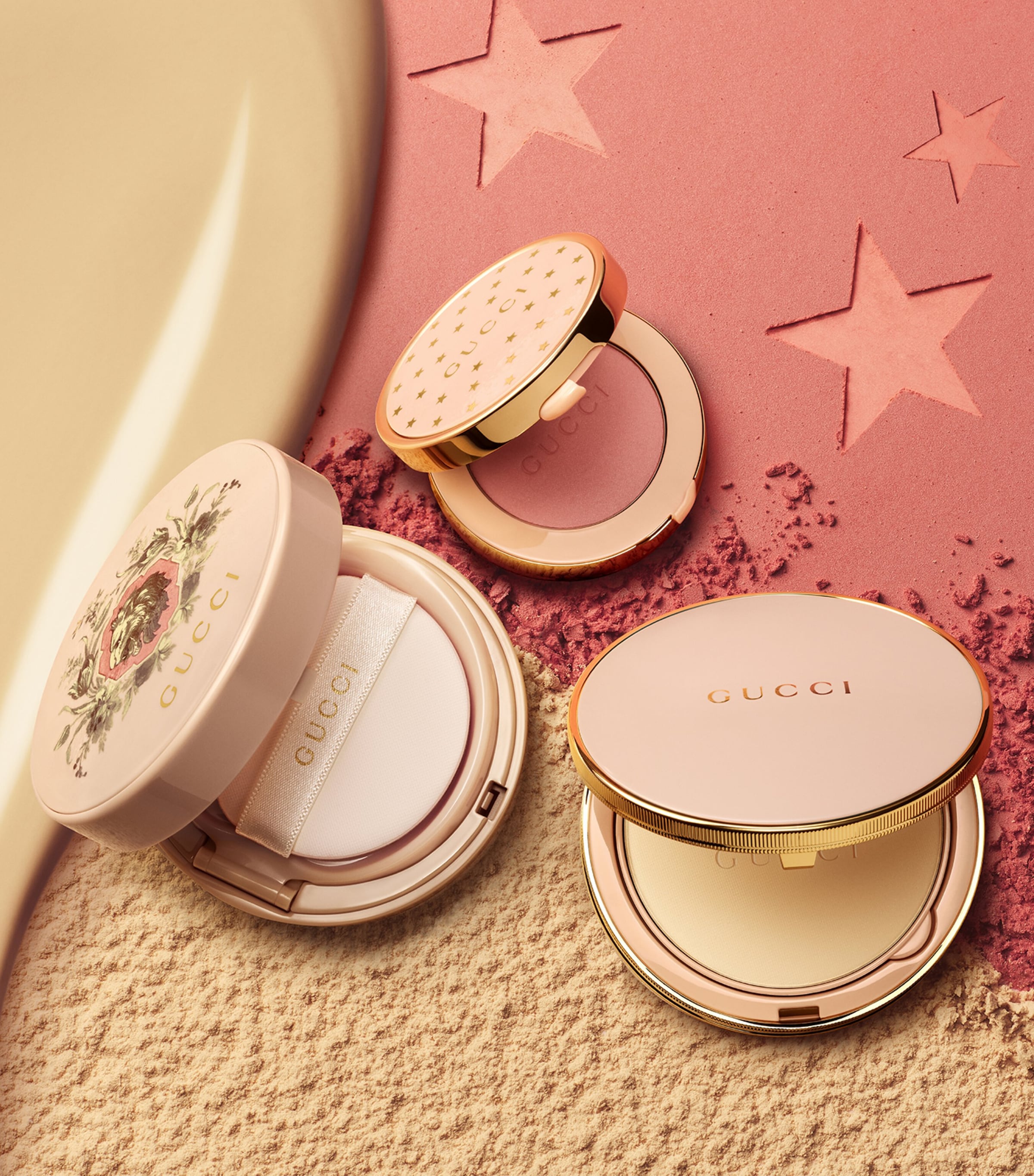 GUCCI BLUSH DE BEAUTÉ チーク ＆アイ5.5g GUCCI BLUSH DE BEAUTE CHEEKS & EYES POWDER LUMINOUS MATTE