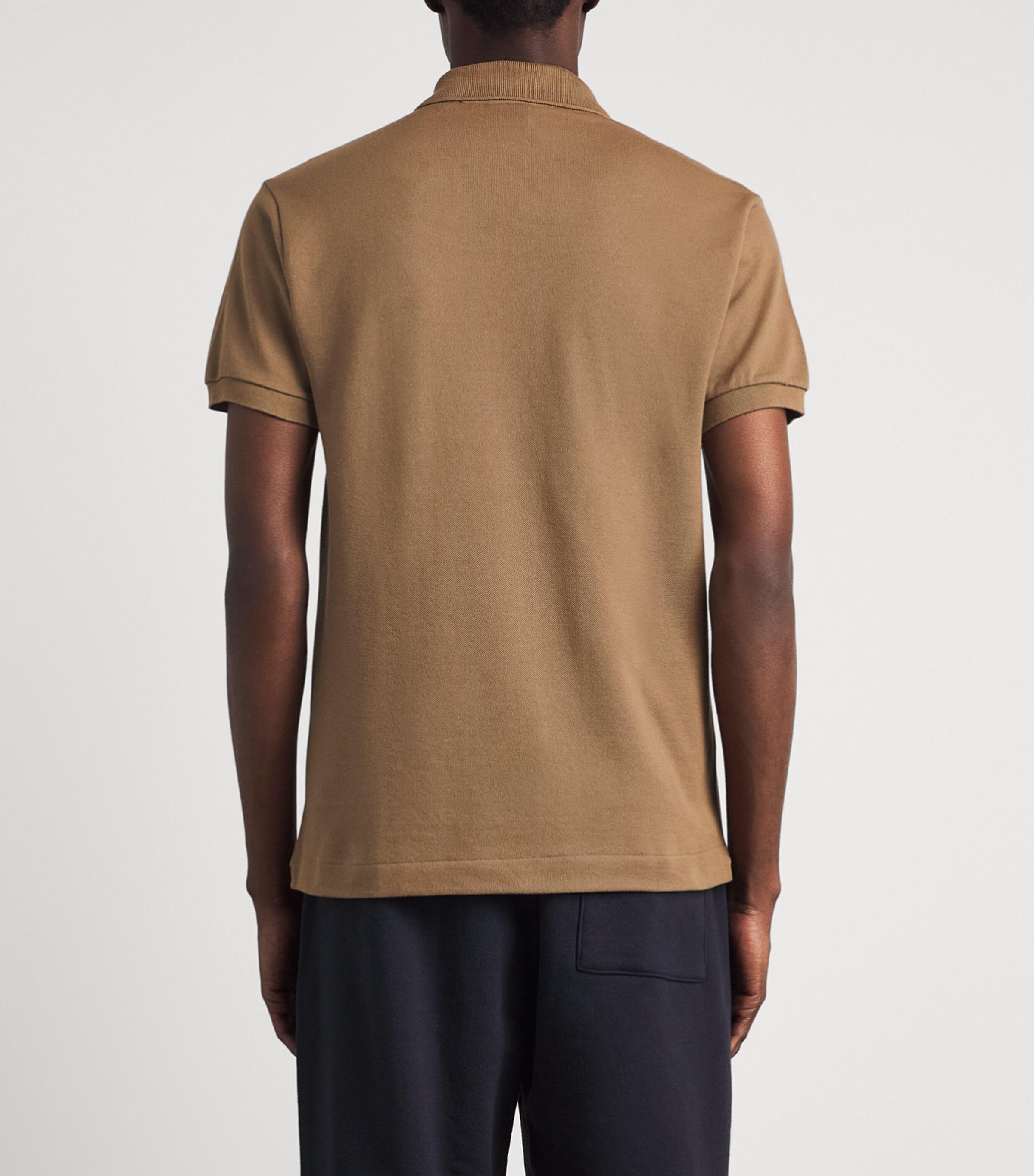 Lacoste Mens Cotton Original Polo Shirt Cookie Image 5