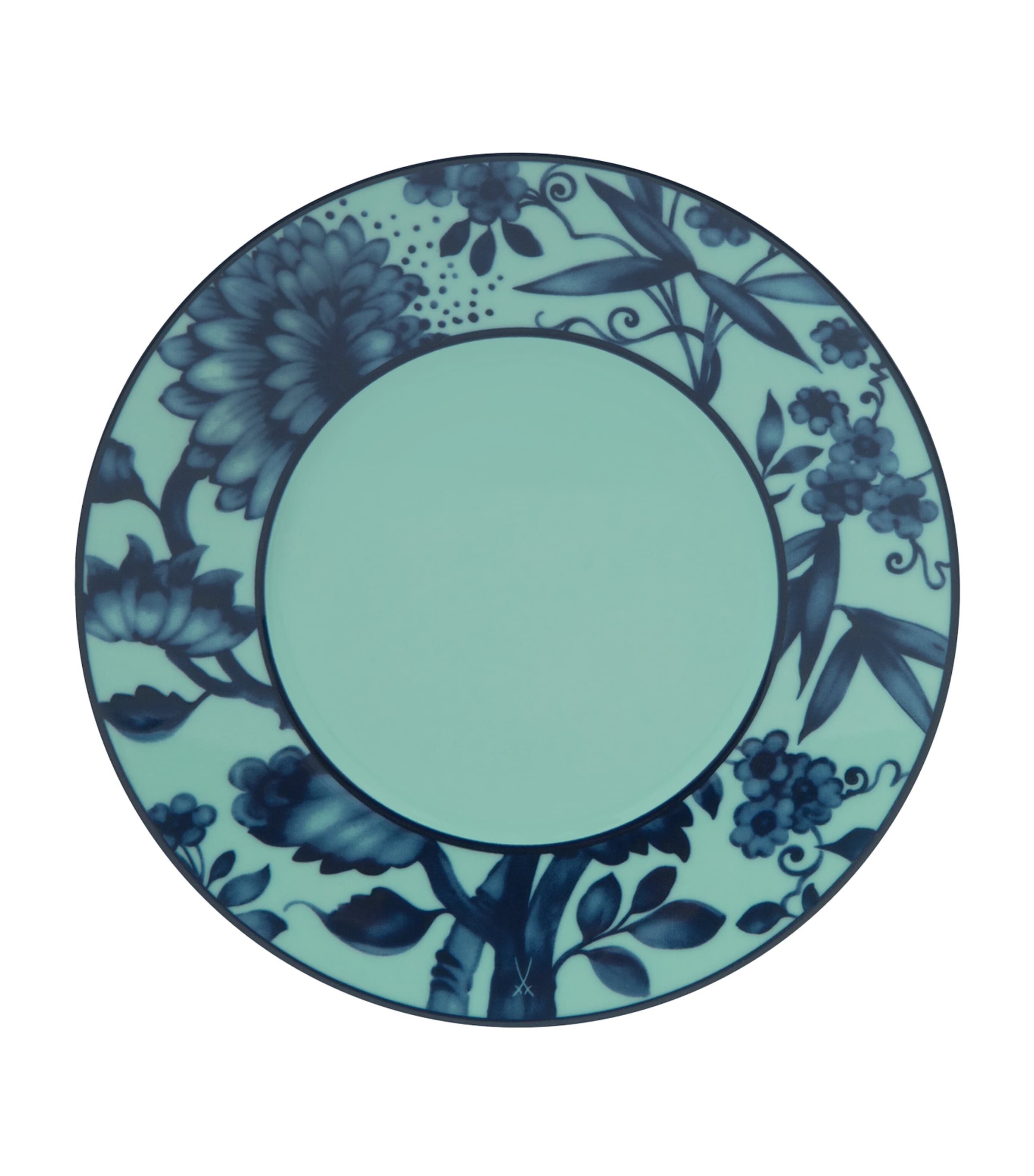 Meissen The Original Cappuccino Saucer In Blue