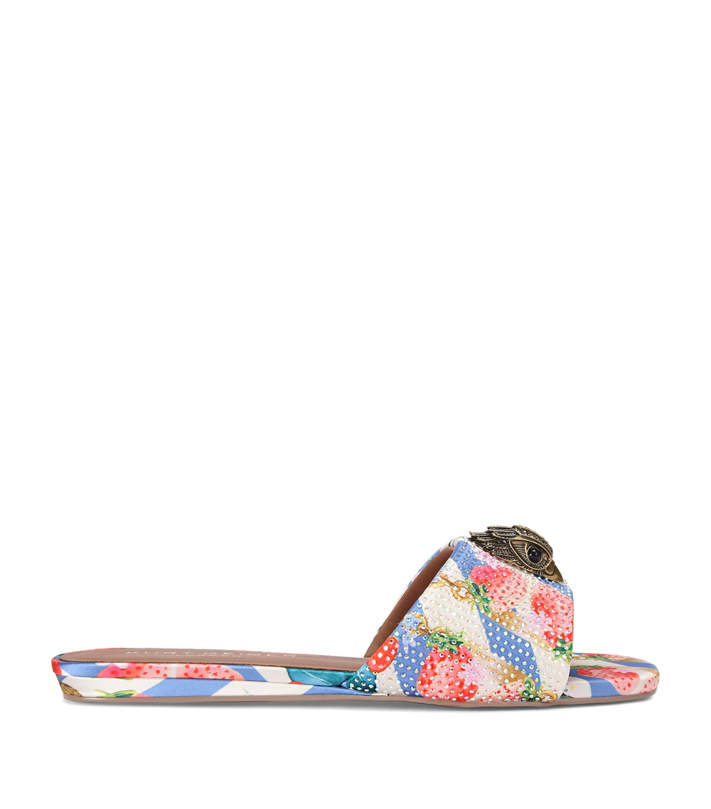 KURT GEIGER EMBELLISHED KENSINGTON SANDALS