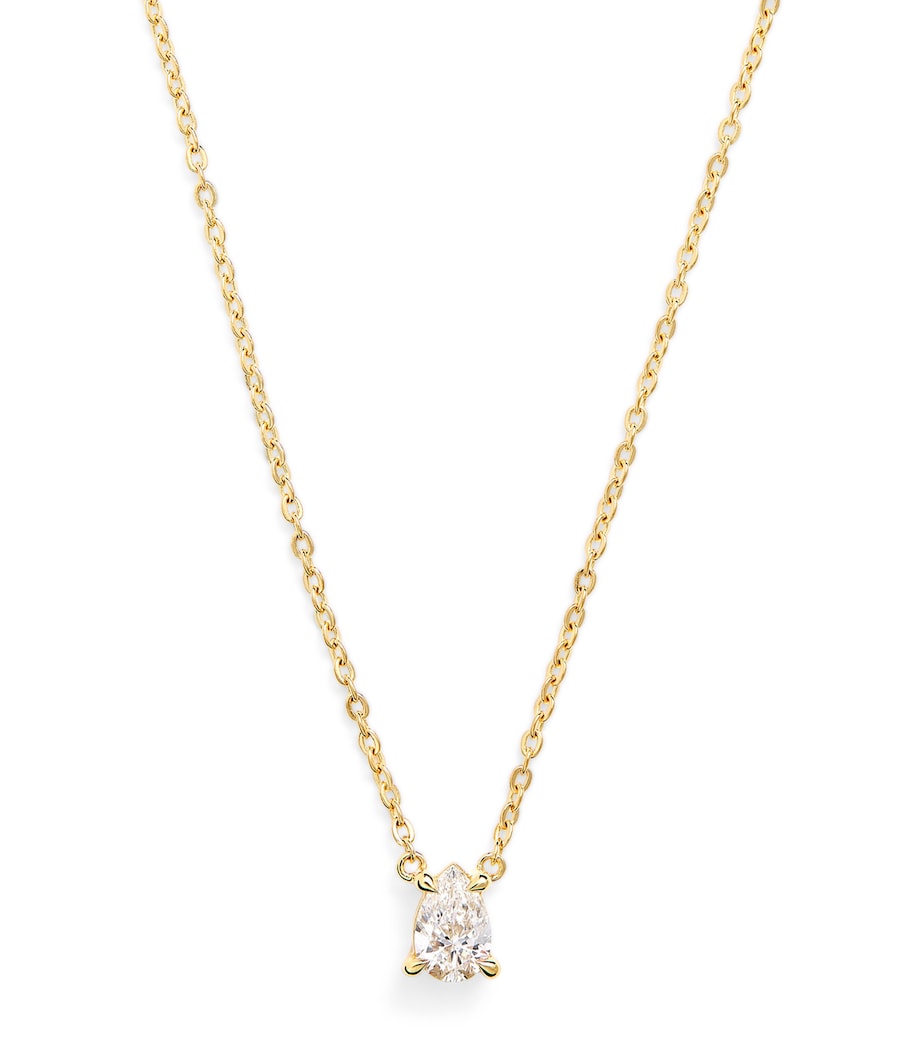 Yellow Gold and Diamond Pendant Necklace (0.50ct) YELLOW GOLD Image 1