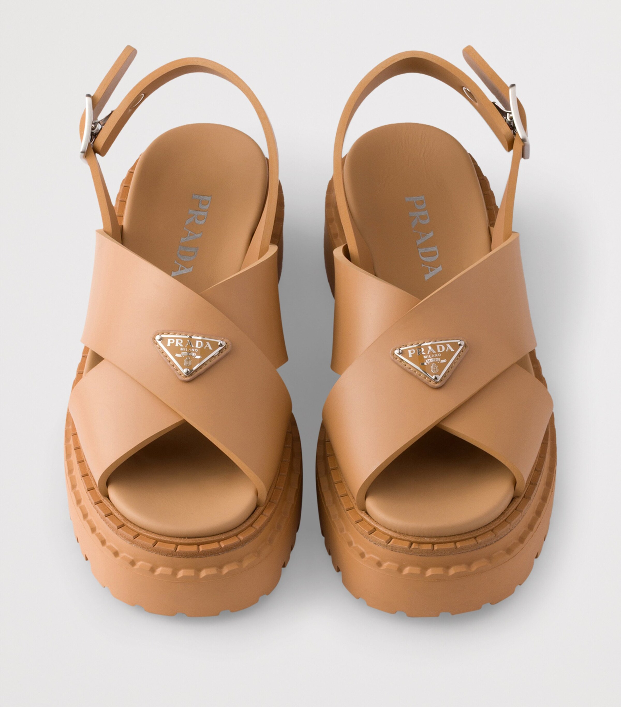 Rubber Platform Sandals 55 F0346 Image 3