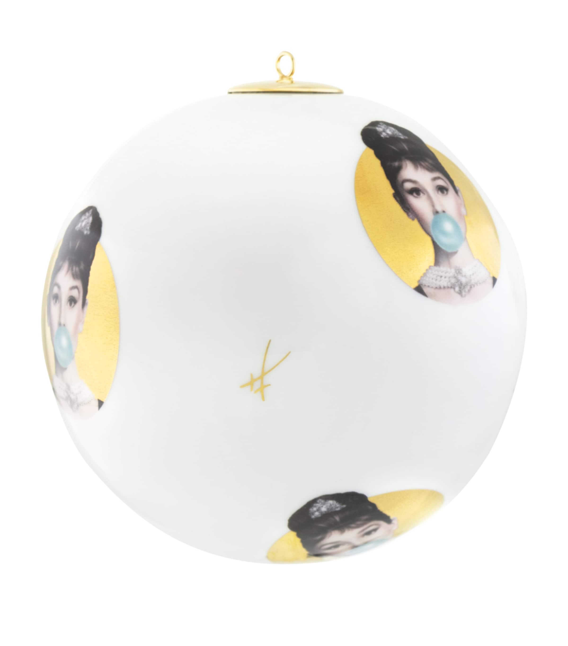 Meissen x Michael Moebius Audrey Porcelain Bauble White Image 2
