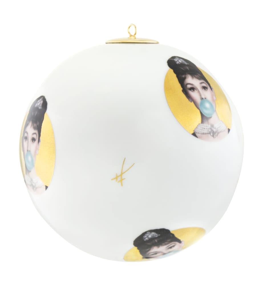 x Michael Moebius Audrey Porcelain Bauble WHITE Image 2