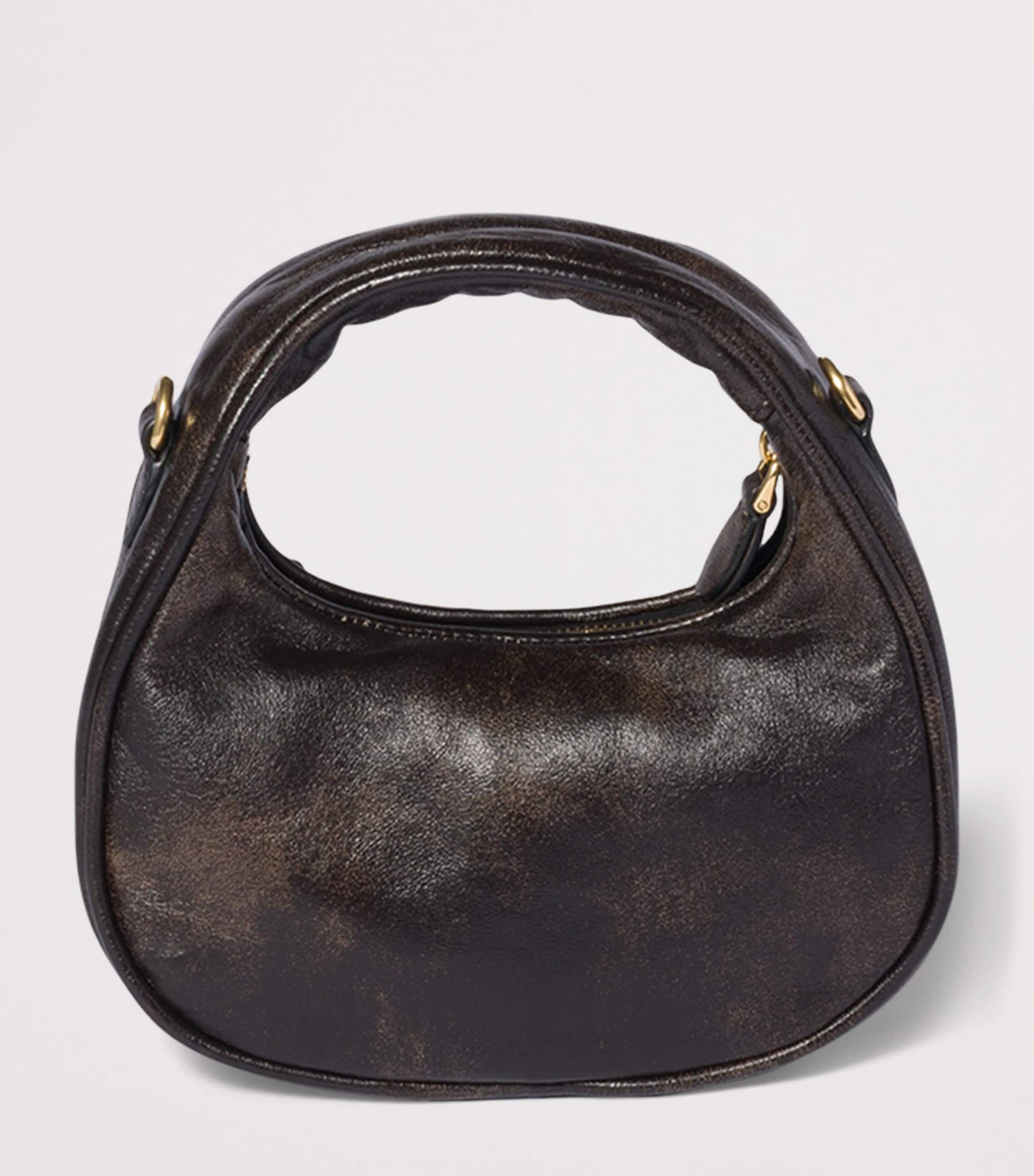 Mini Leather Wander Top-Handle Bag F0201 Image 4
