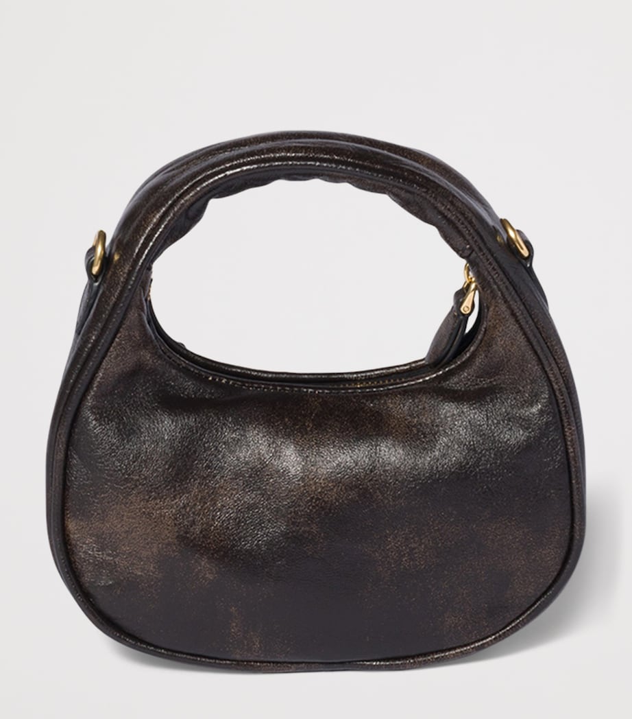 Mini Leather Wander Top-Handle Bag F0201 Image 4
