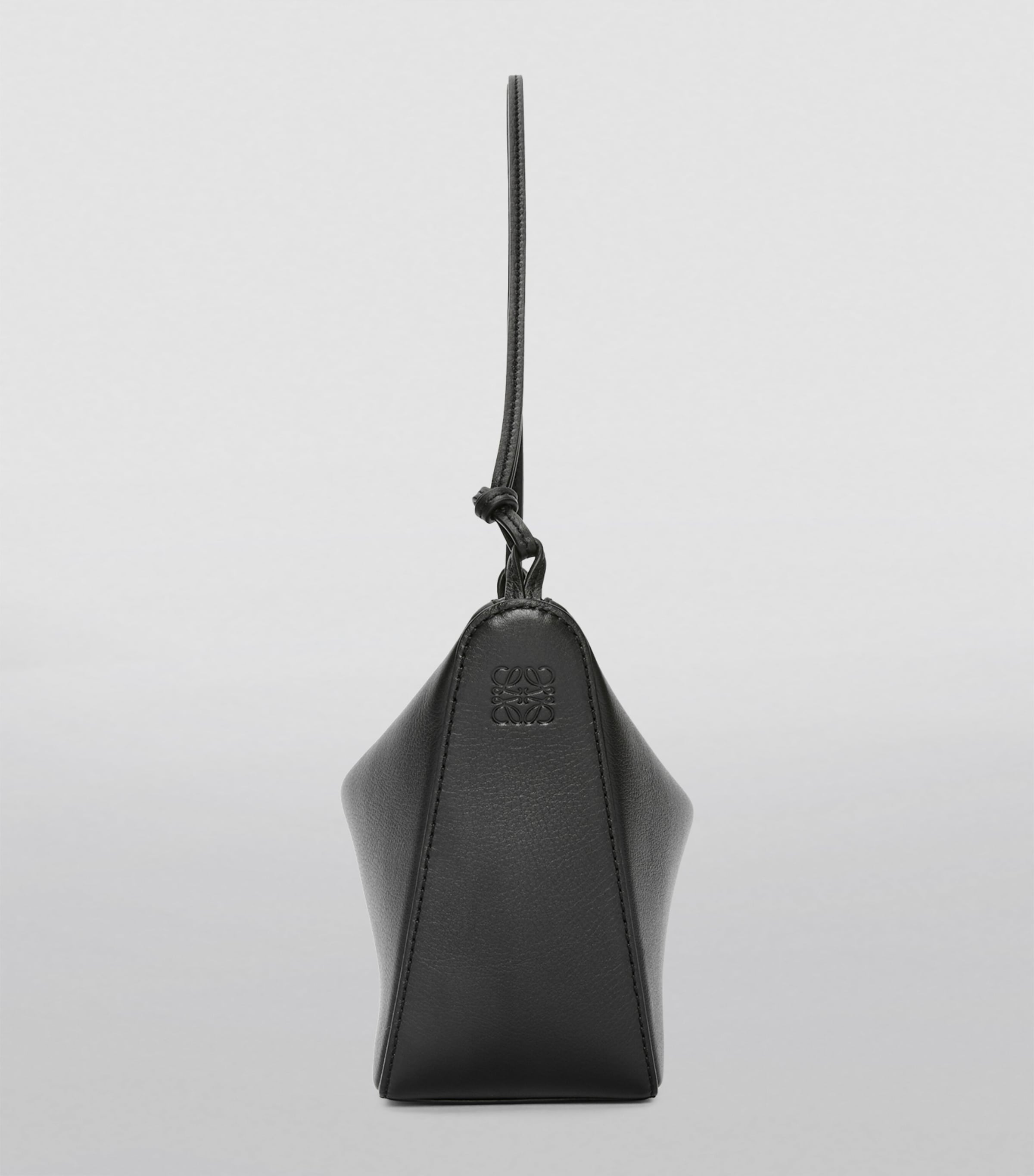 Calfskin Hammock Mini Bag BLACK Image 3