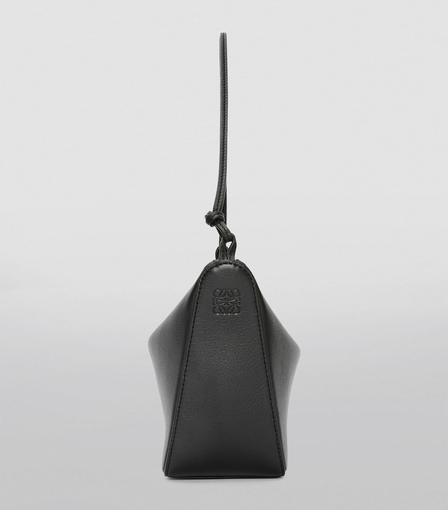 Calfskin Hammock Mini Bag BLACK Image 3
