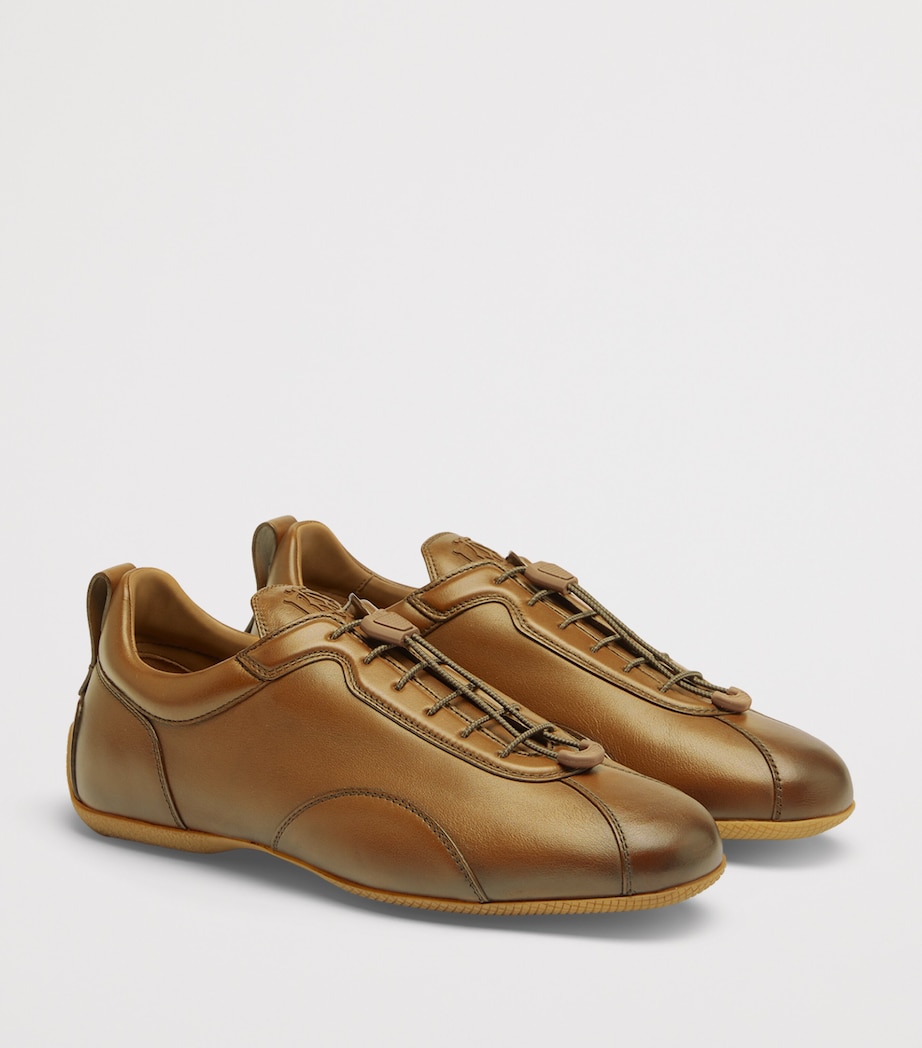 Dunhill Patina Calfskin Davies Sneakers Image 2