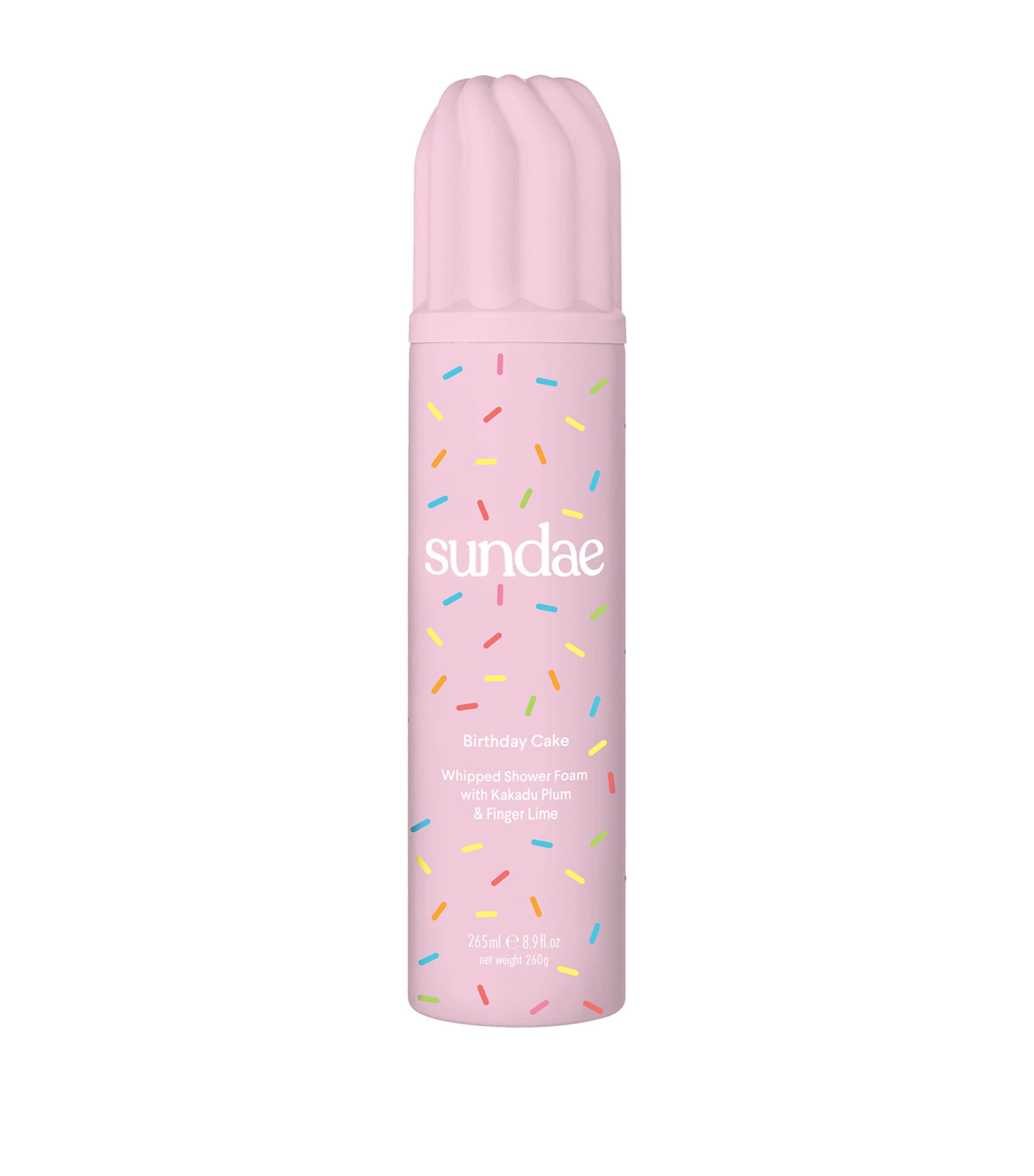 Sundae Body Birthday Cake Whipped Shower Foam
