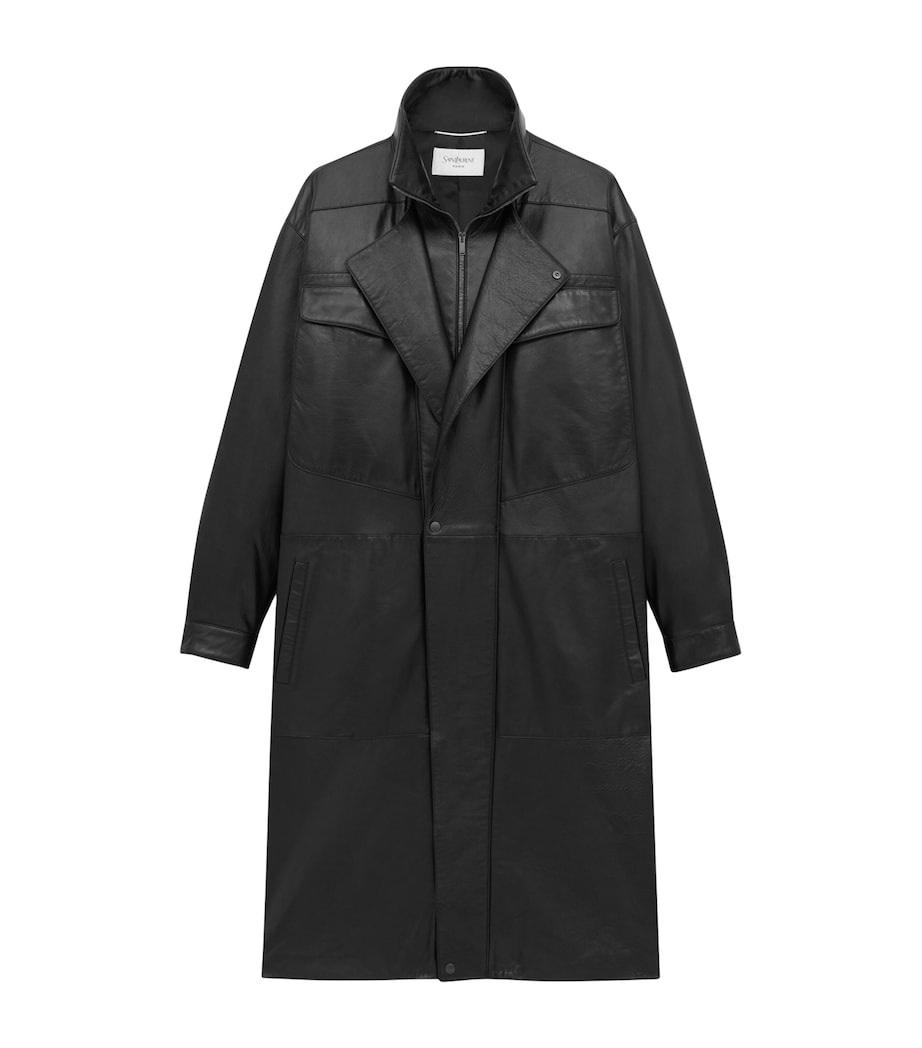 Lambskin Leather Coat 1000 Image 2