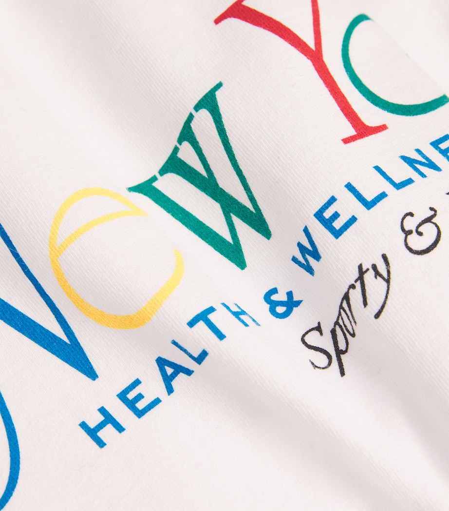 Cotton NY 94 T-Shirt WHT/RBY/ALPNE/BLUE Image 5