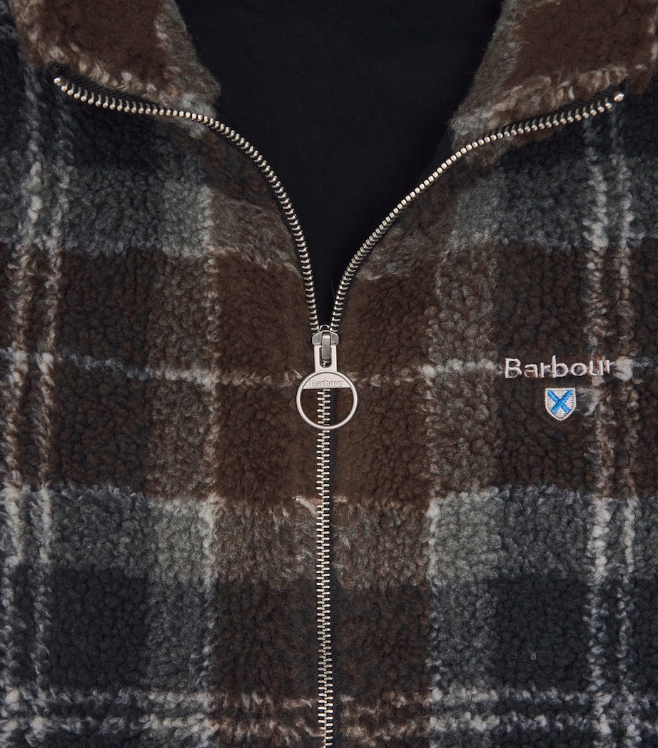 Tartan Sherpa Fleece Jacket MIDNIGHT OAK TARTAN Image 5