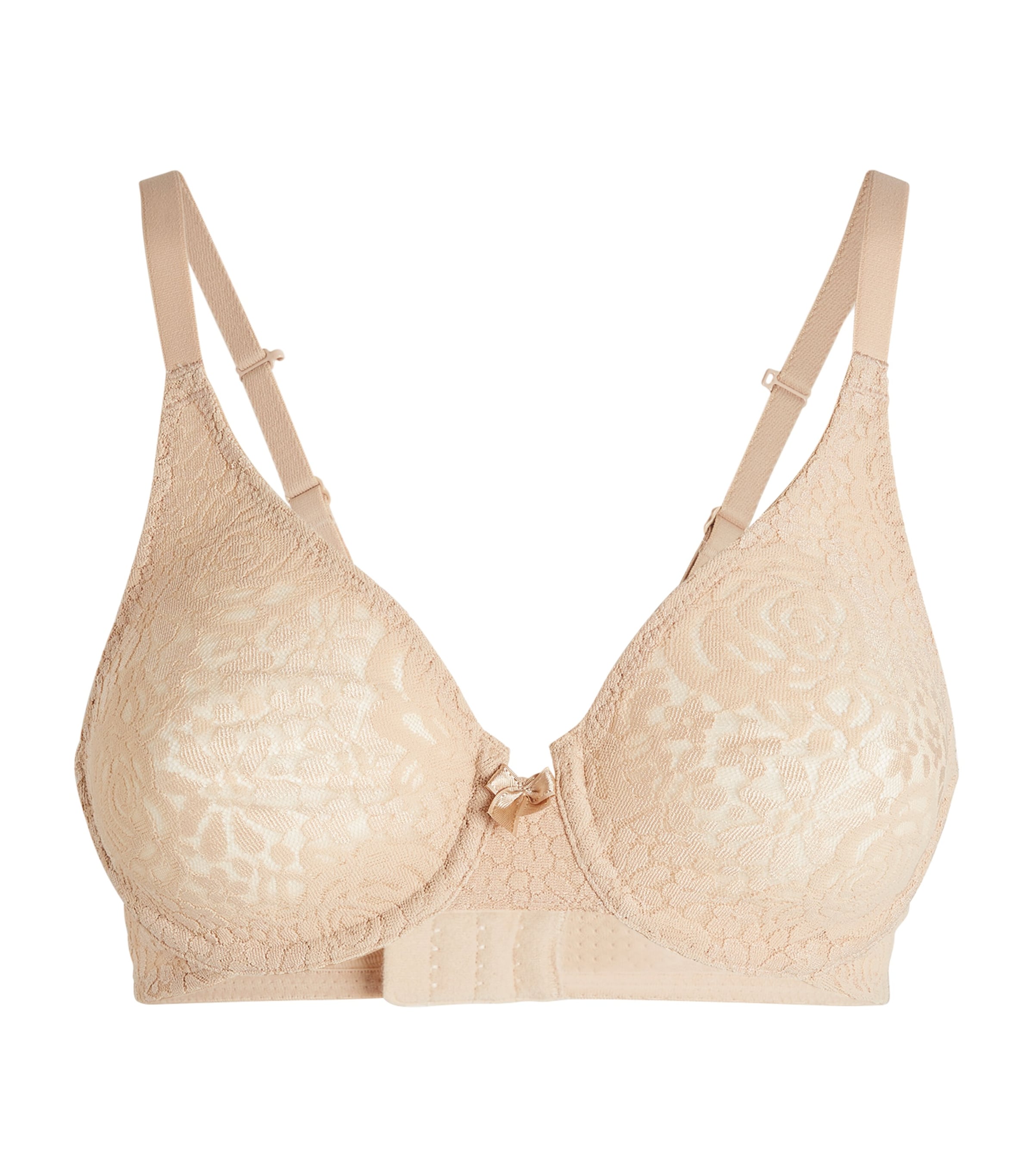 Wacoal Lace Padded Bra In Nude