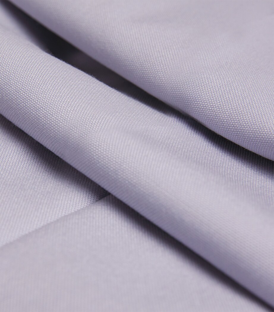 Wool Wide-Leg Tailored Trousers 4218 CLOUDY BLUE Image 5