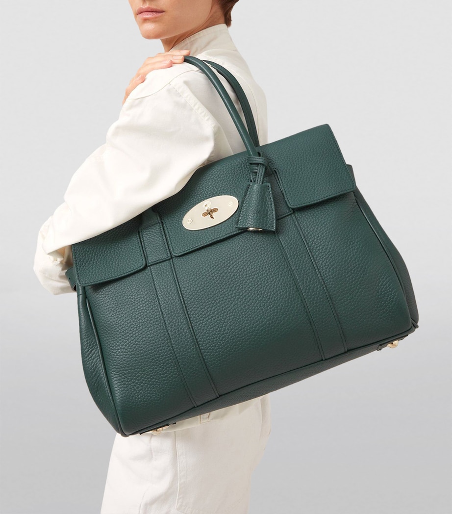 Leather Bayswater Shoulder Bag MULBERRY GREEN Image 2