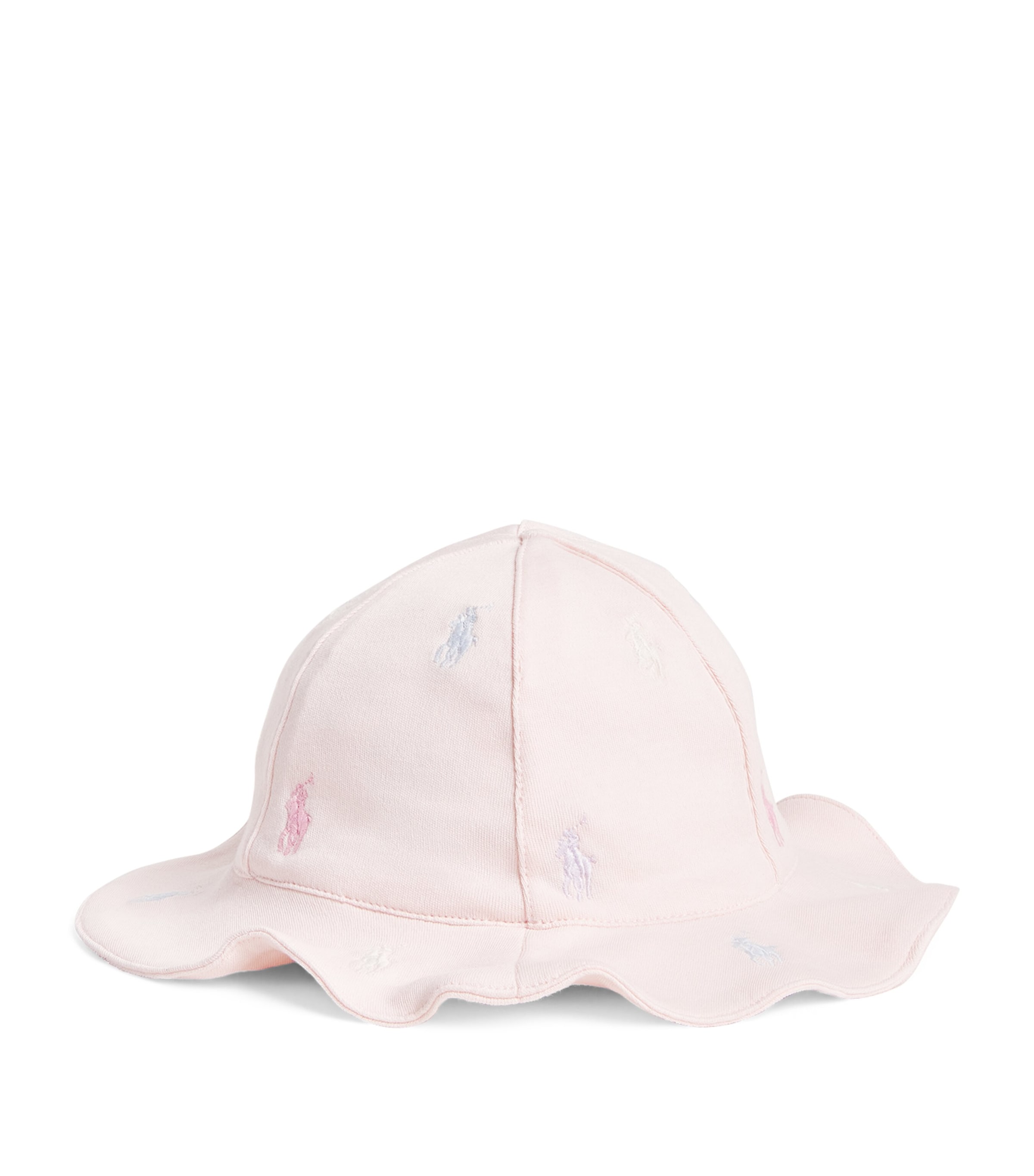 Ralph Lauren Kids Polo Pony Sun Hat Pink Image 1