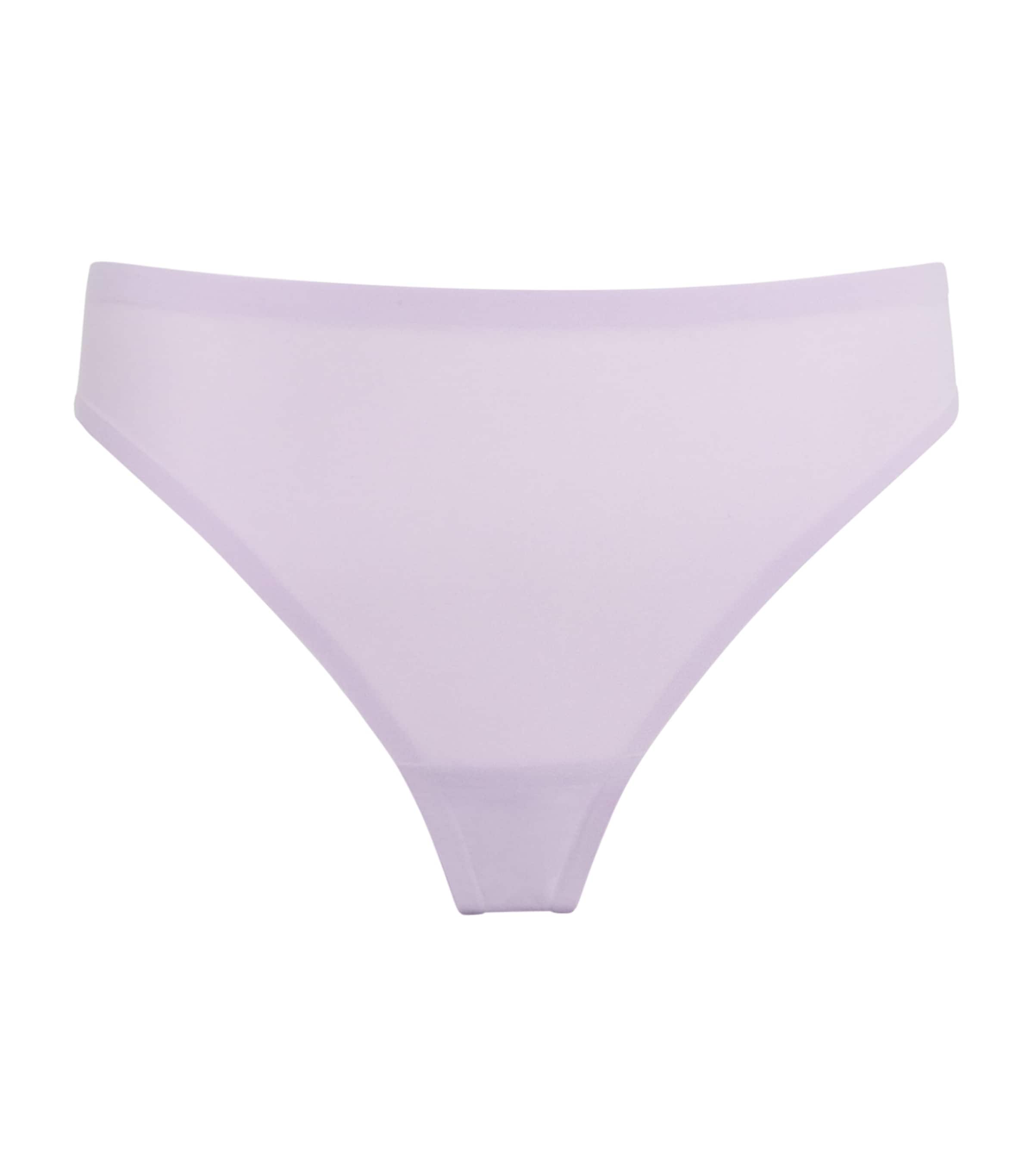 SoftStretch Thong 027/MAUVE Image 1