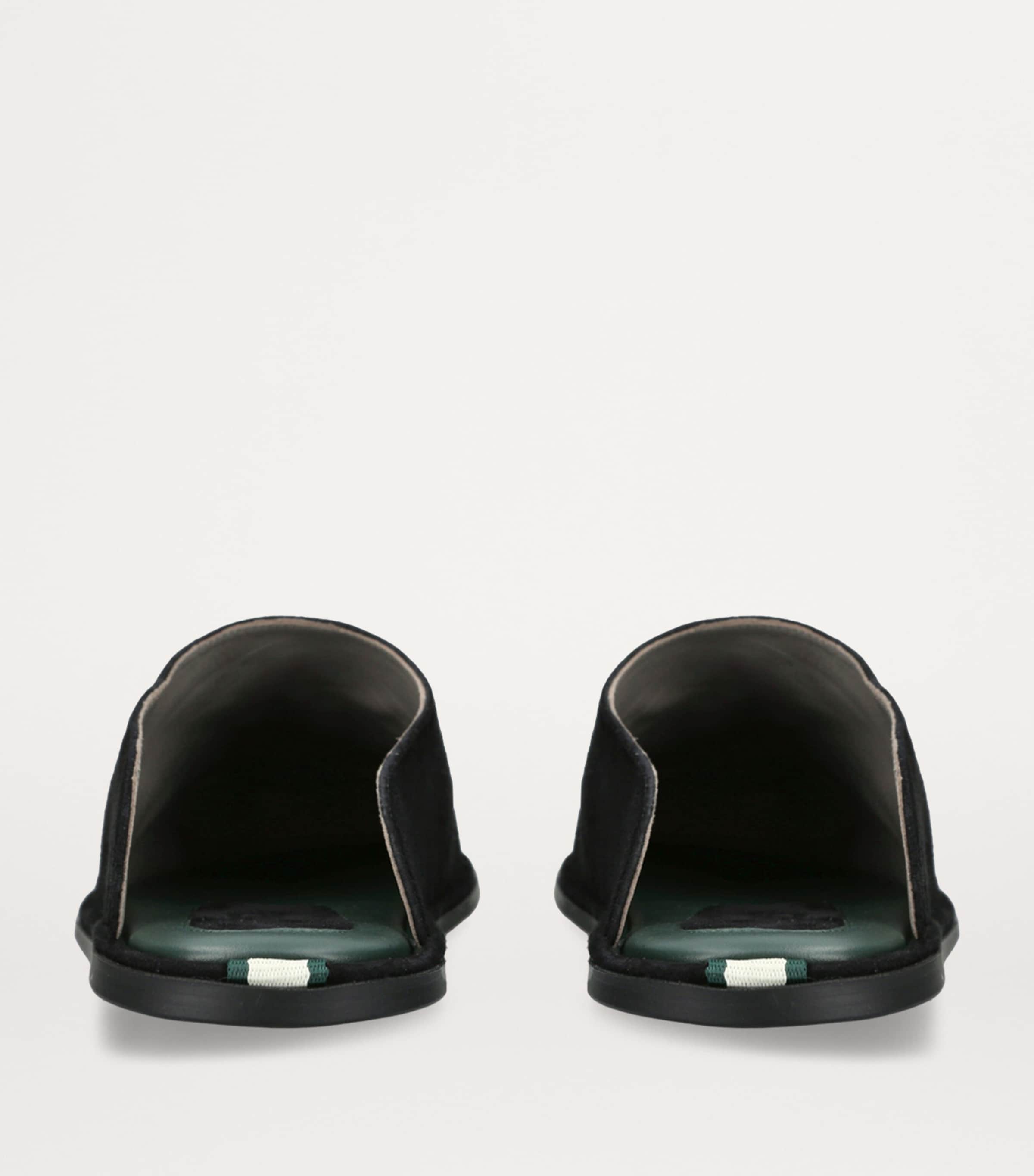 Suede Mules BLACK Image 2