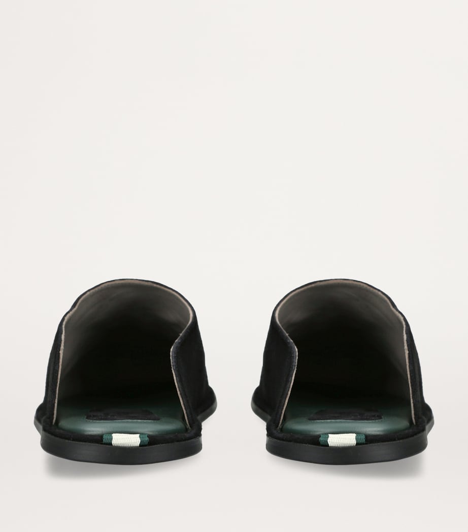 Suede Mules BLACK Image 2