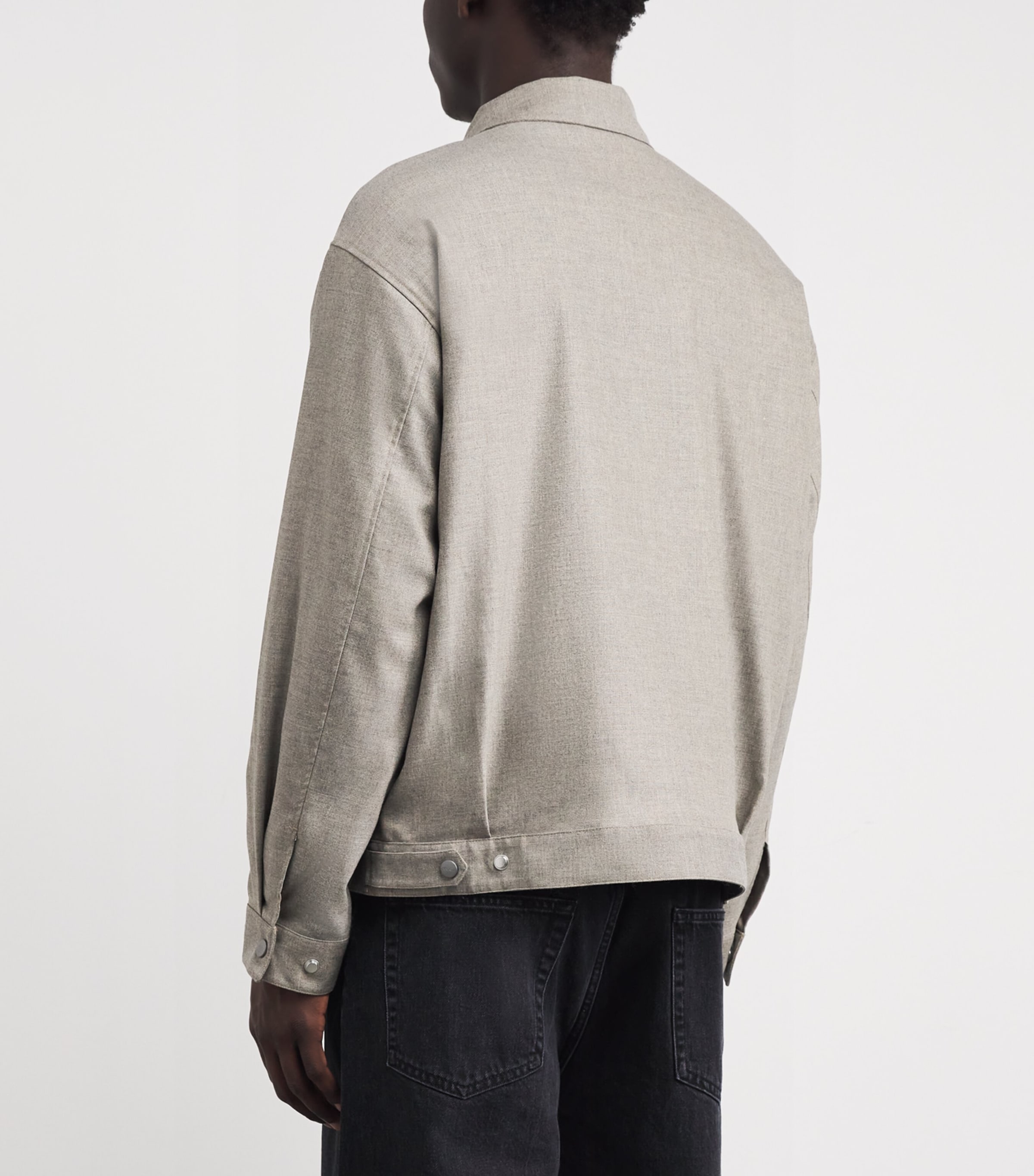 Petrus Zip-Up Jacket DESERT KHAKI Image 4