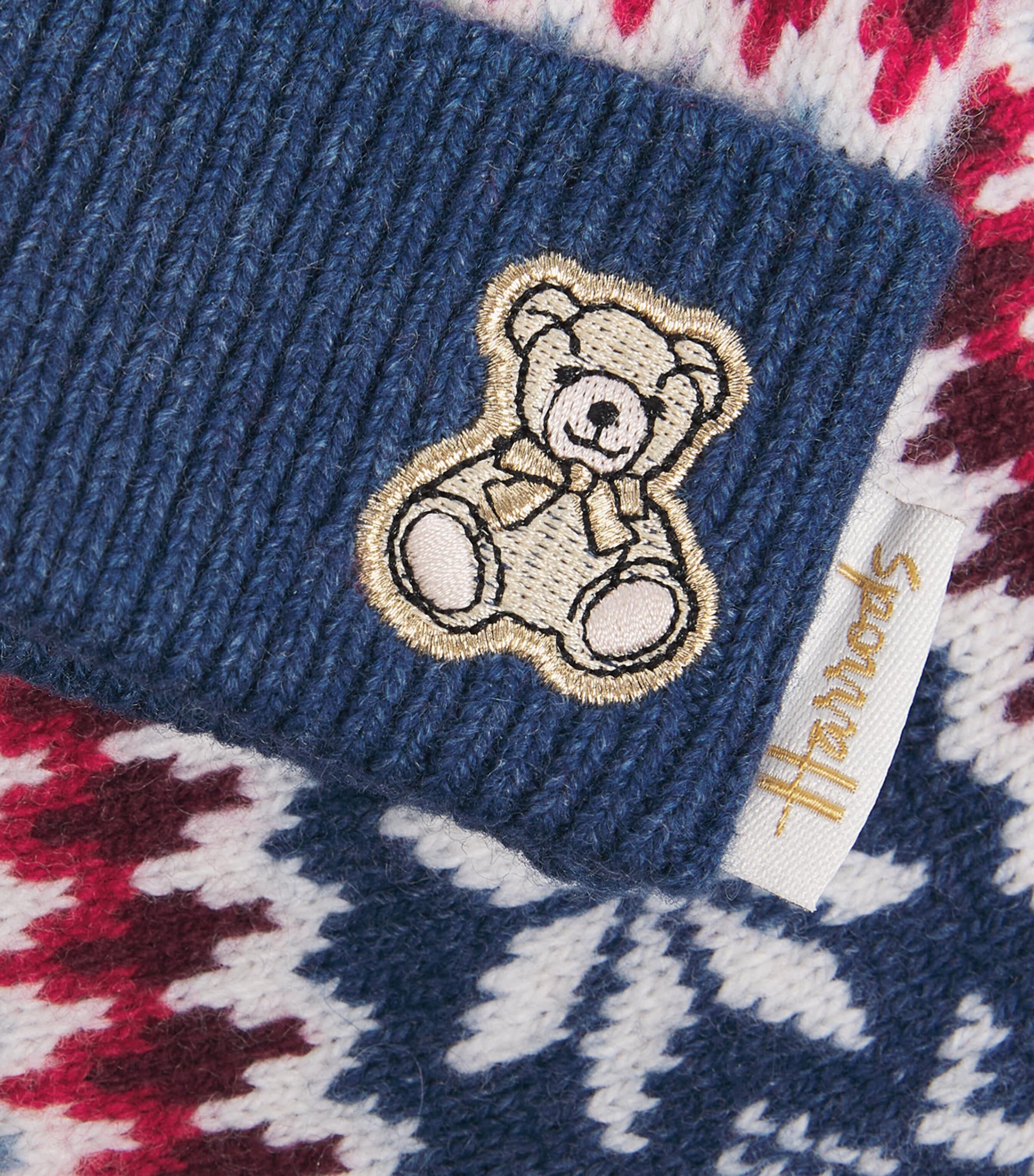 Harrods Fair Isle Hat Image 3