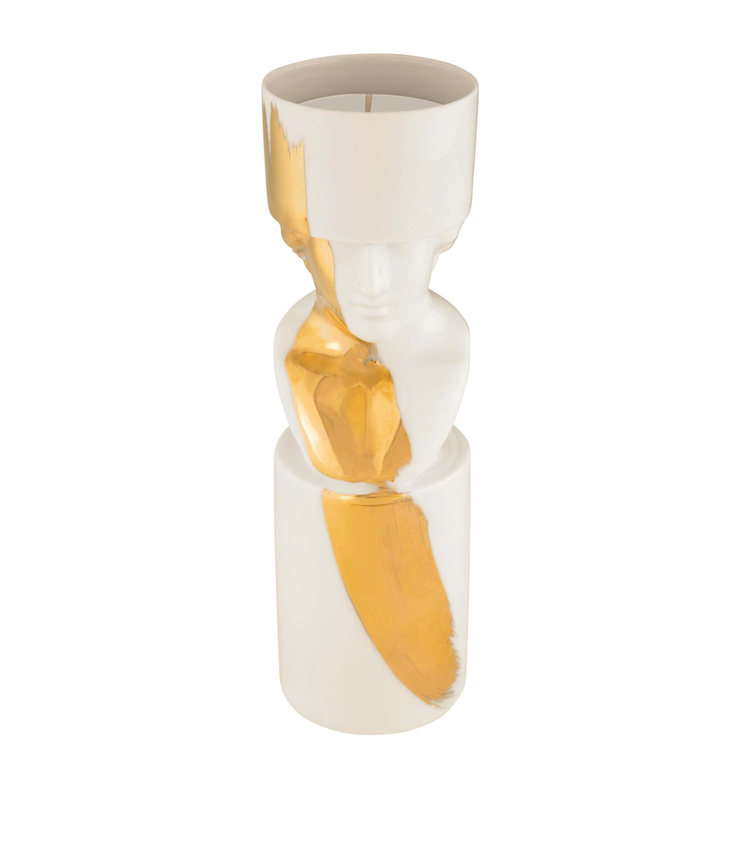 GINORI 1735 Porcelain L'Amazzone Candle Holder Image 3