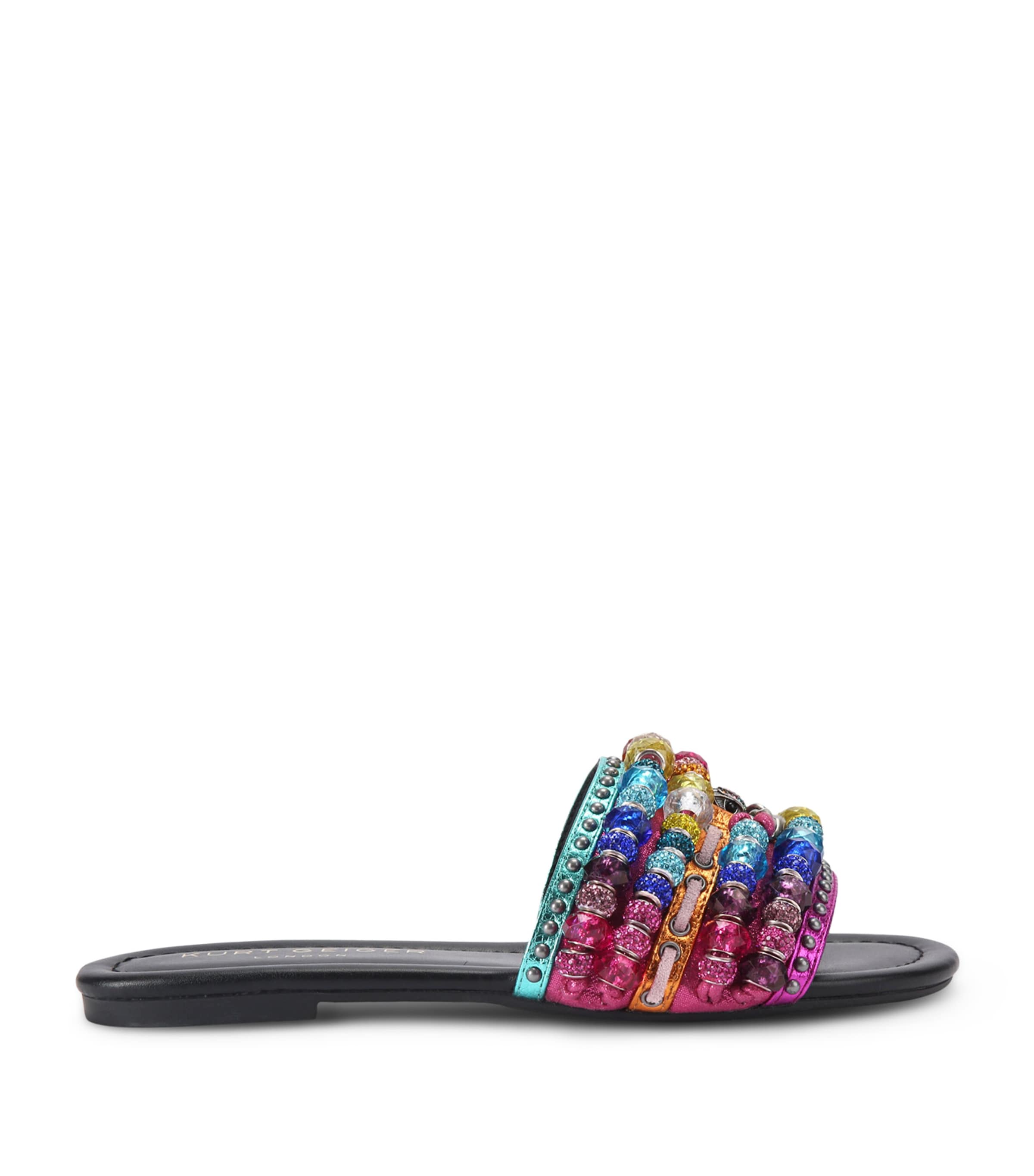 Kurt Geiger London Southbank Beaded Slides Mult/other Image 1