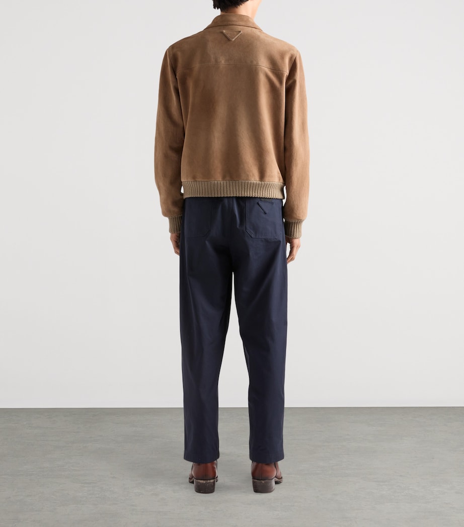 Cotton Slim Fit Trousers F0008 Image 5