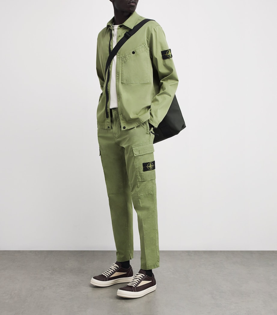 Cotton Cargo Trousers V0055 Image 2