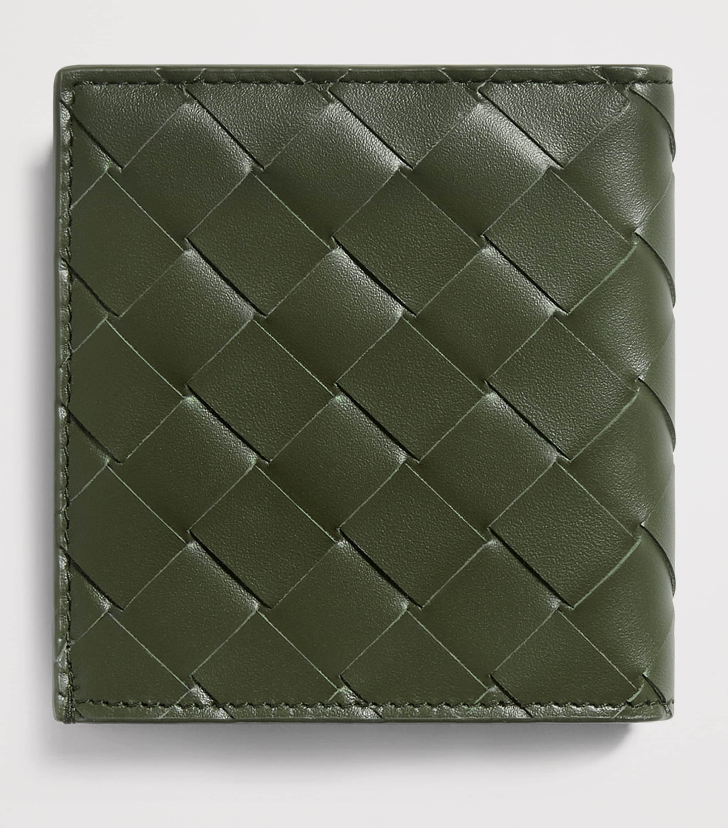 Bottega Veneta Slim Leather Intrecciato Bifold Wallet Image 2