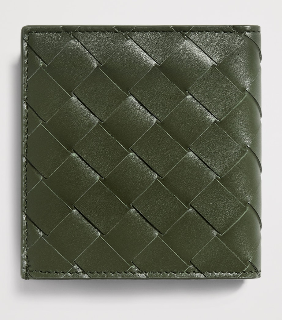 Bottega Veneta Slim Leather Intrecciato Bifold Wallet Image 2