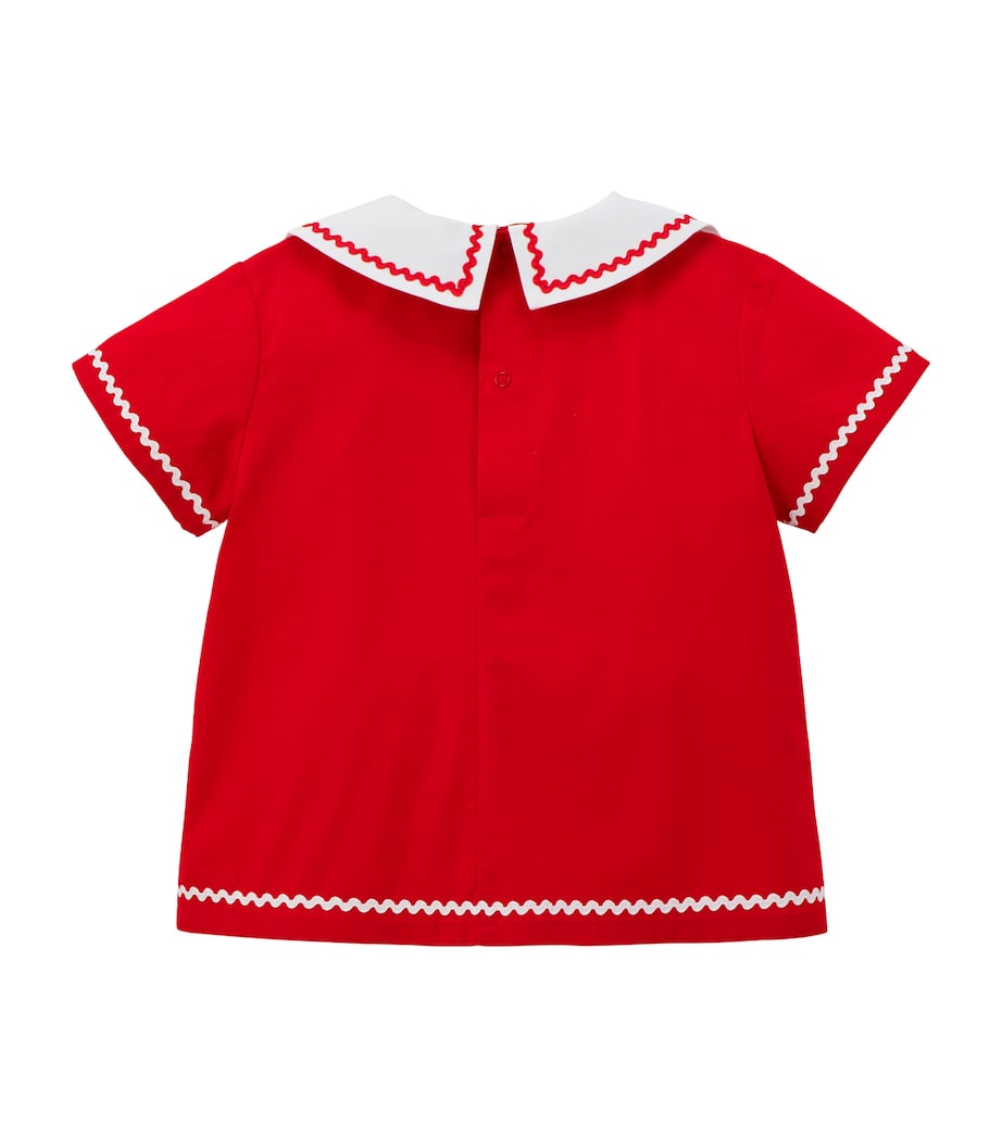 Cotton Embroidered Blouse (2-7 Years) 2 Image 3