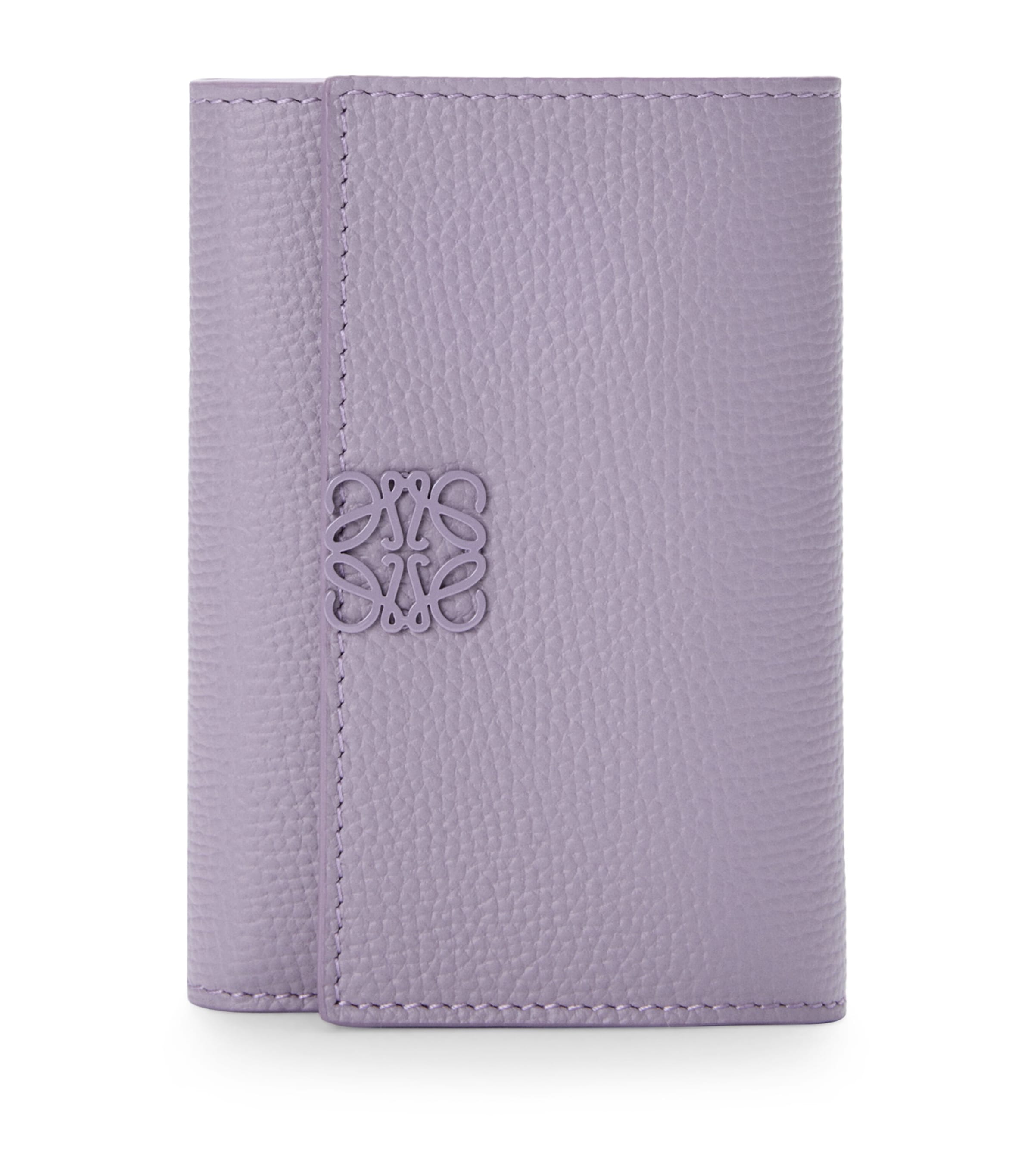 Small Leather Anagram Wallet DIRTY MAUVE Image 1
