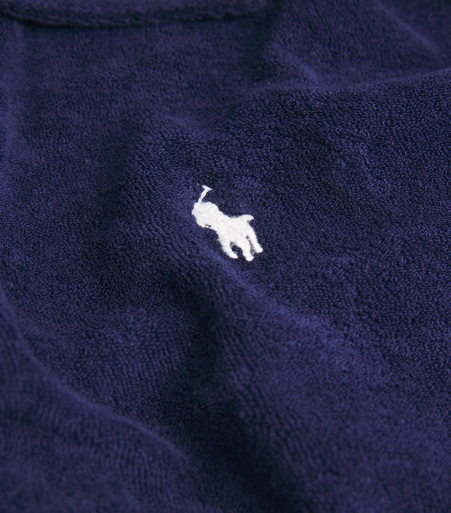 Cotton Terry Shirt and Shorts Set NAVY Image 5