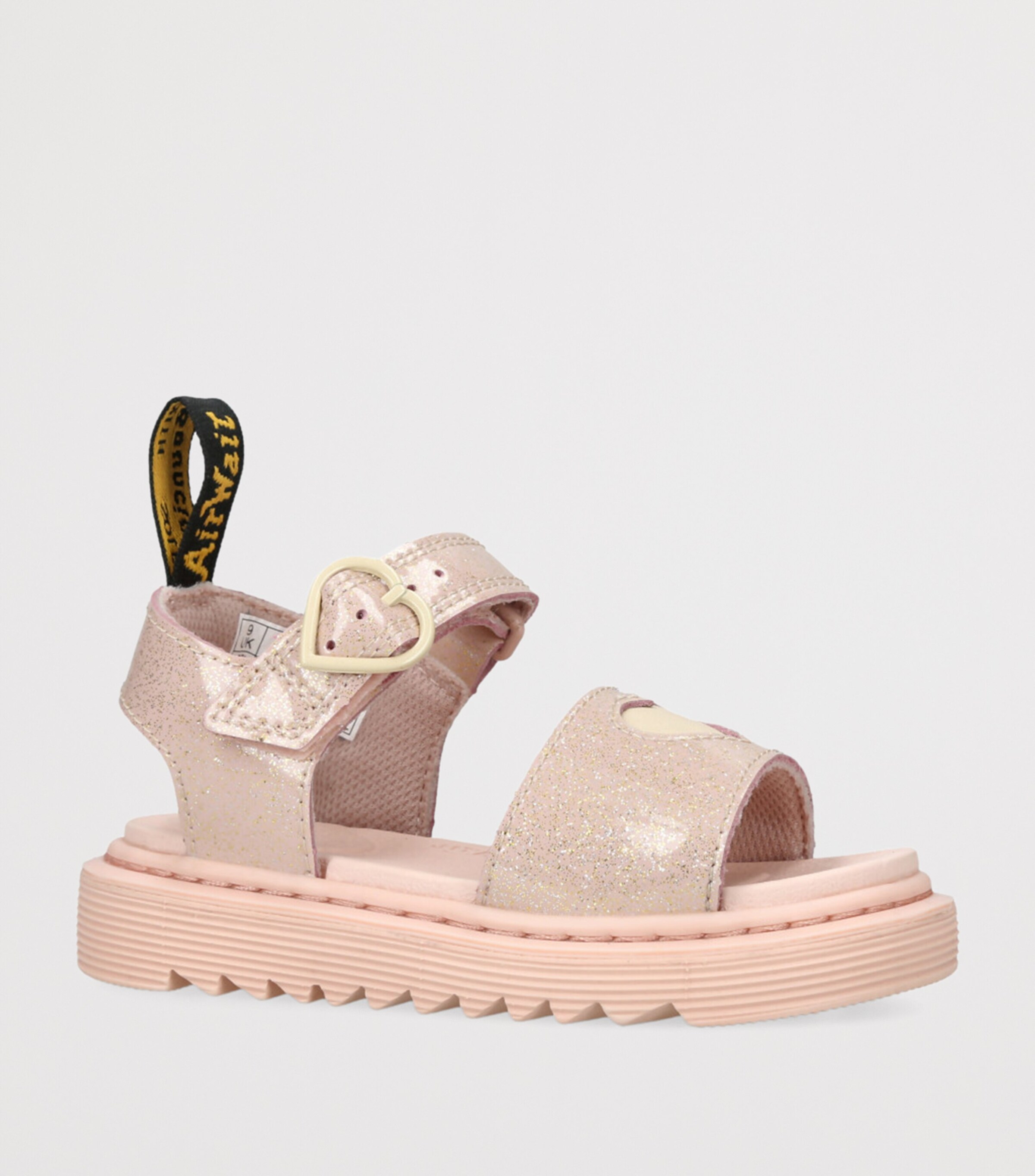 Leather Marlowe Hearts Sandals PALE PINK Image 3