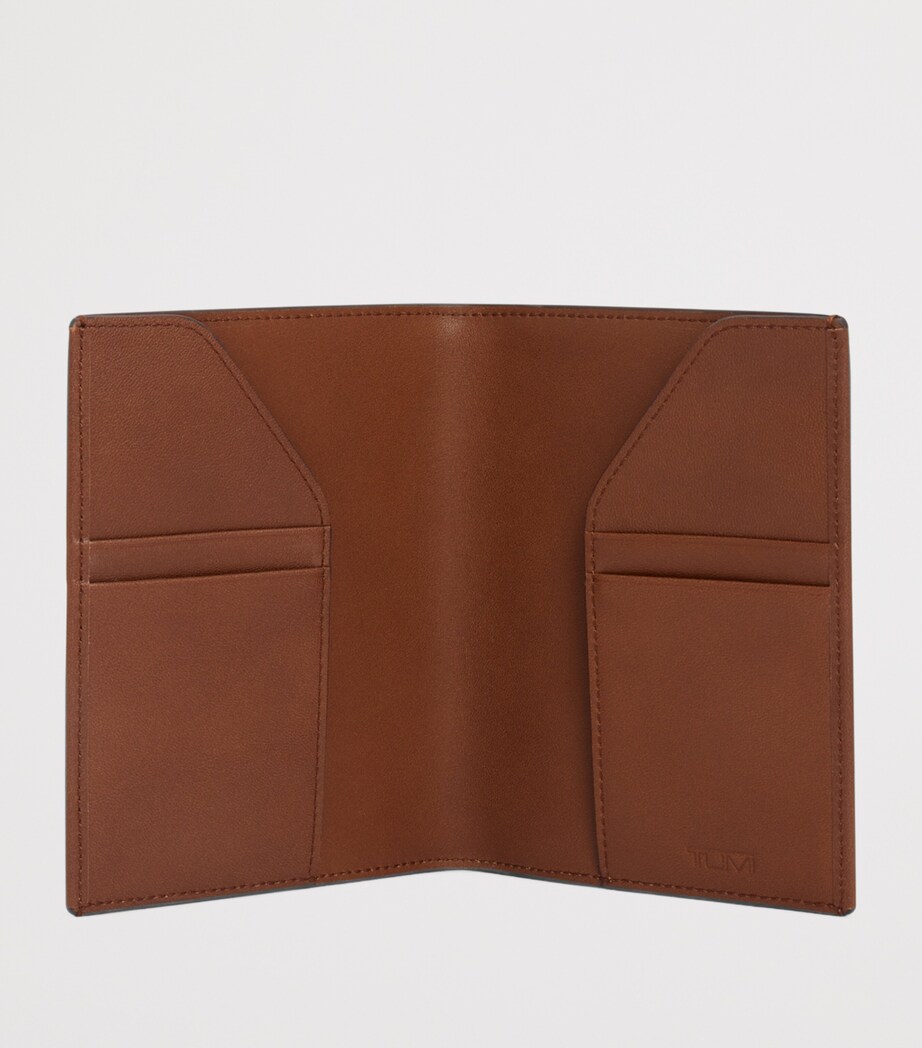 Tumi Nassau Passport Cover Cognac Image 2