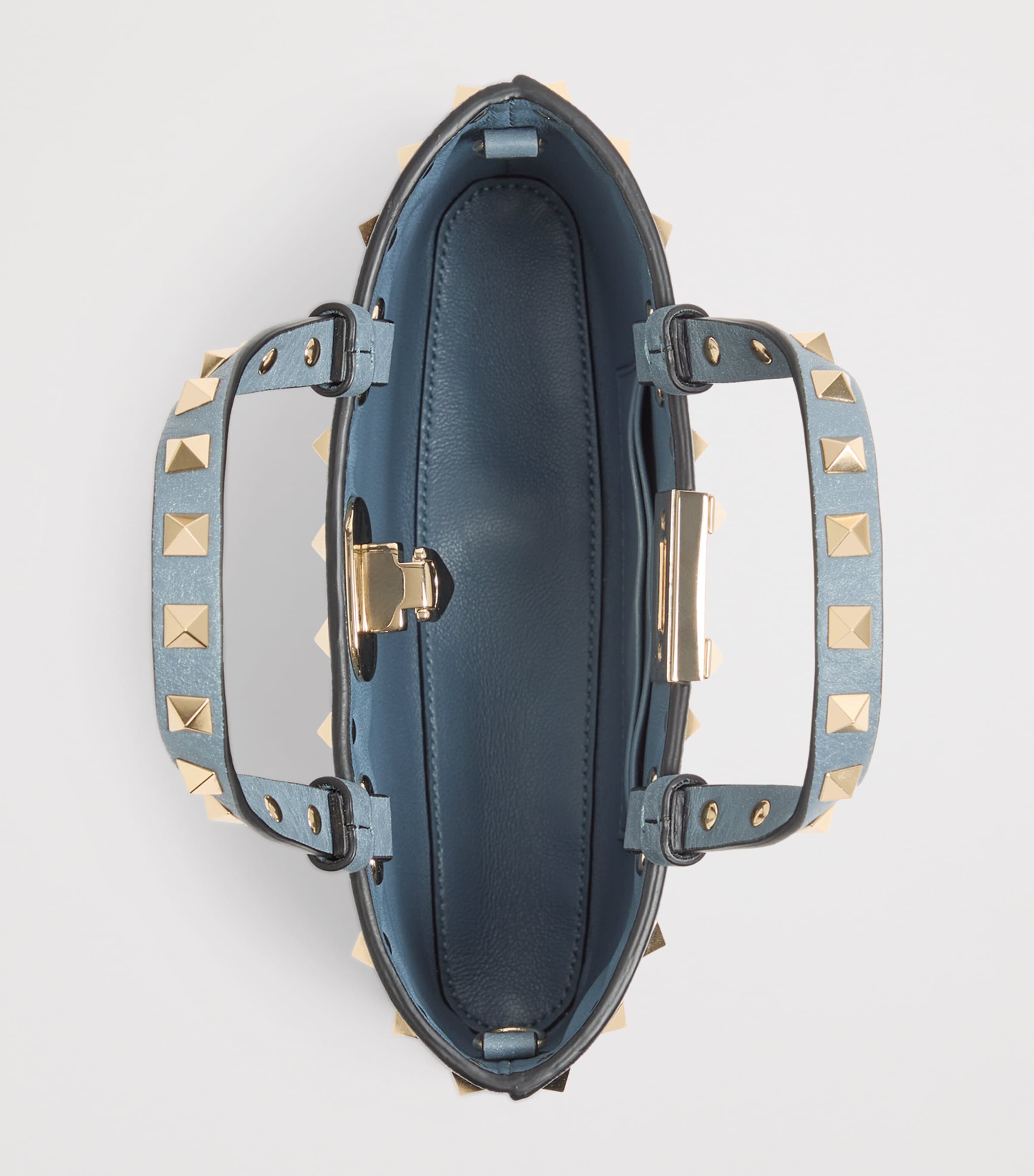 Mini Leather Rockstud Tote Bag MXE Image 5