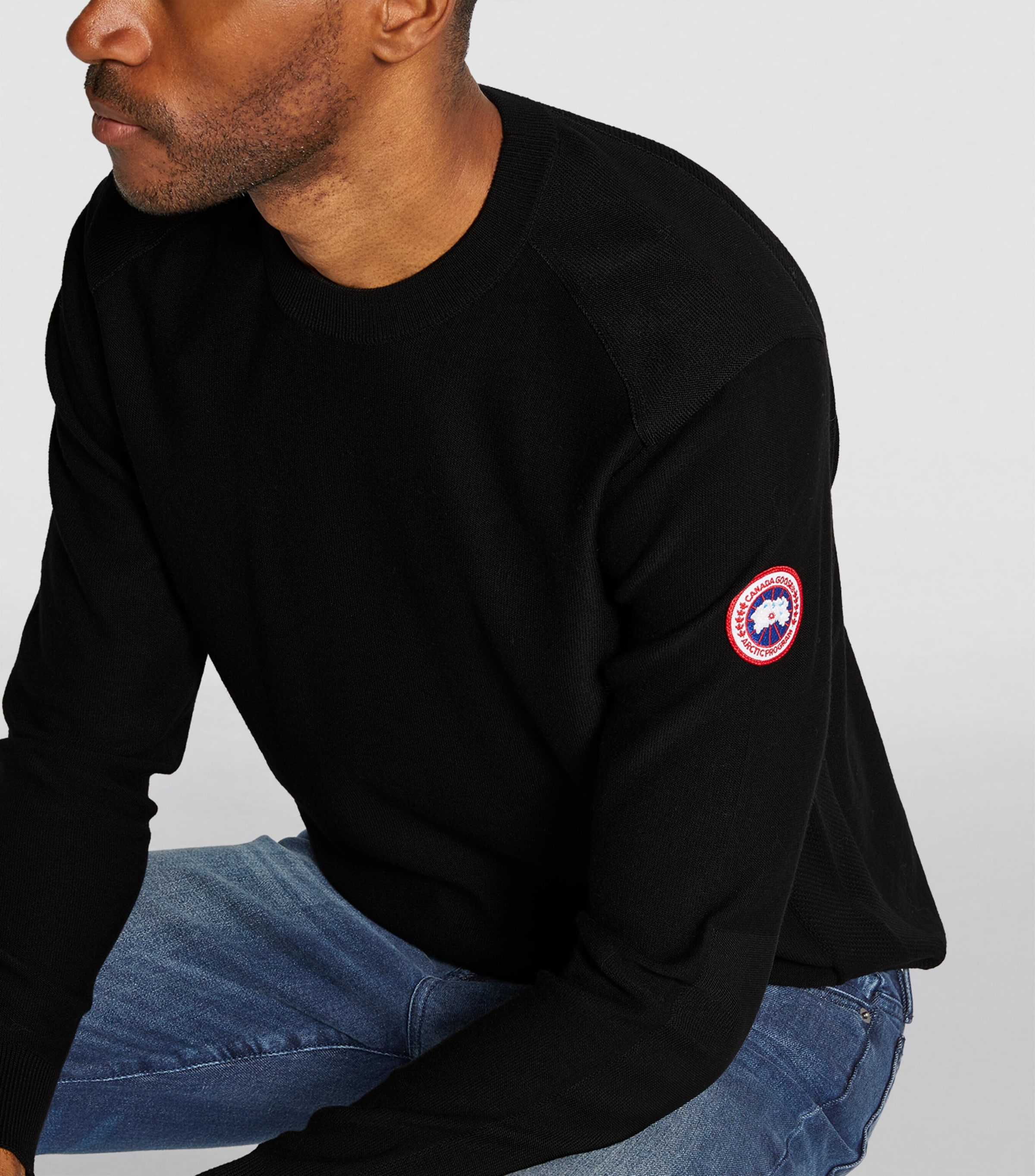 Canada Goose Merino Wool Dartmouth Sweater Harrods US