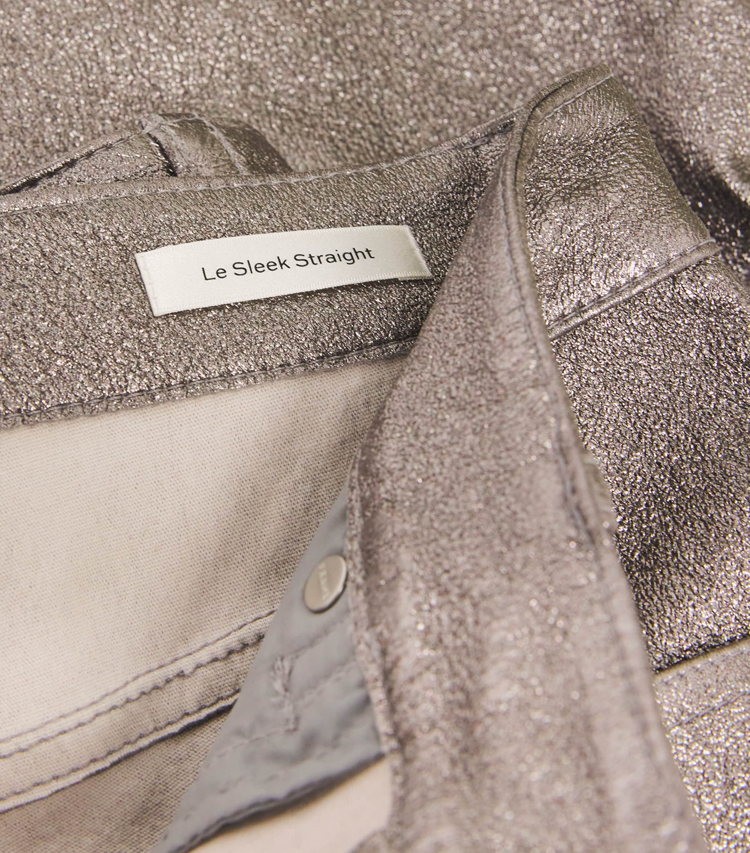 Leather Le Sleek Straight Jeans BROKEN MIRROR Image 5