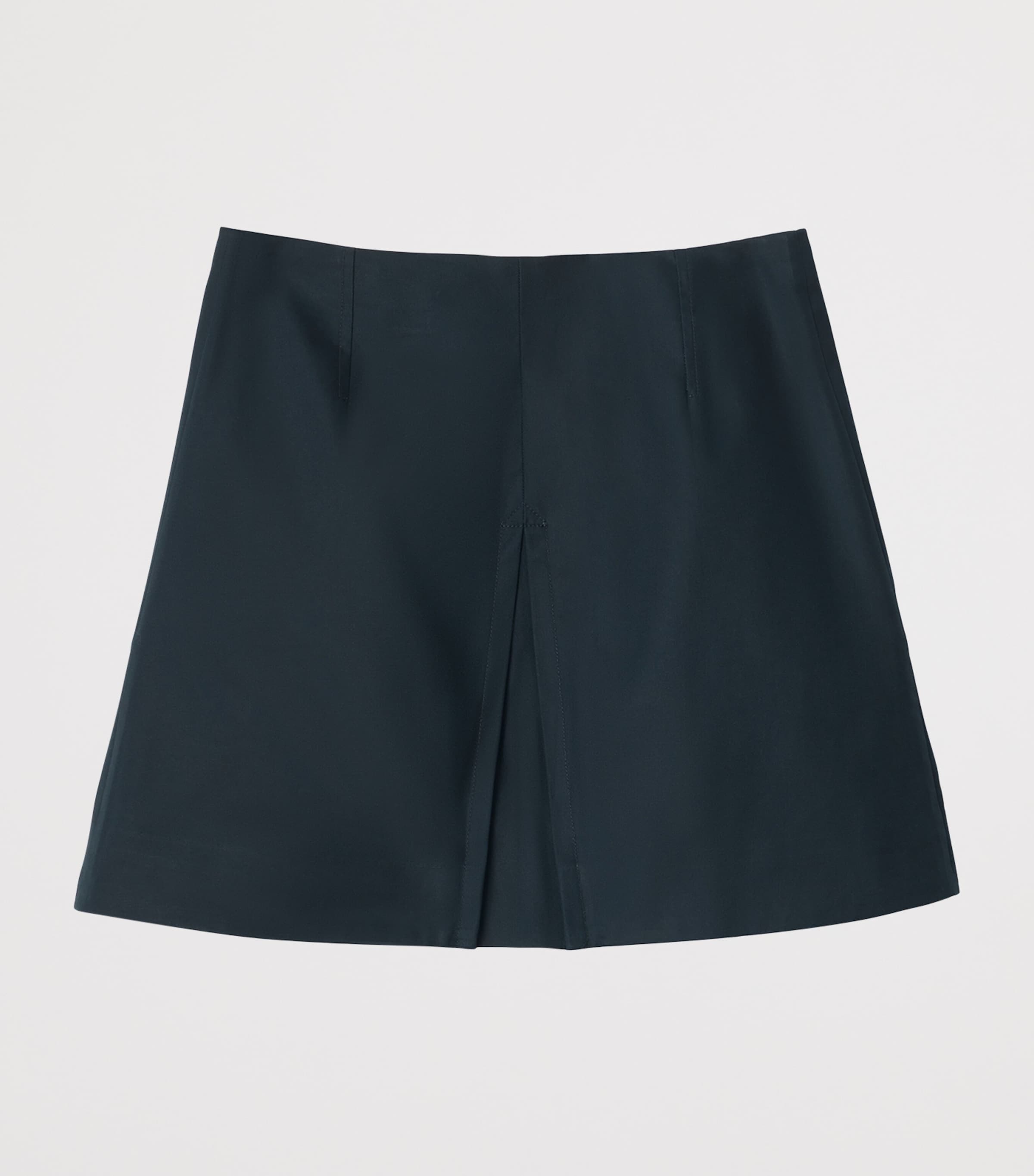 Cotton Trench Skirt (3-12 Years) NAVY BLACK Image 2