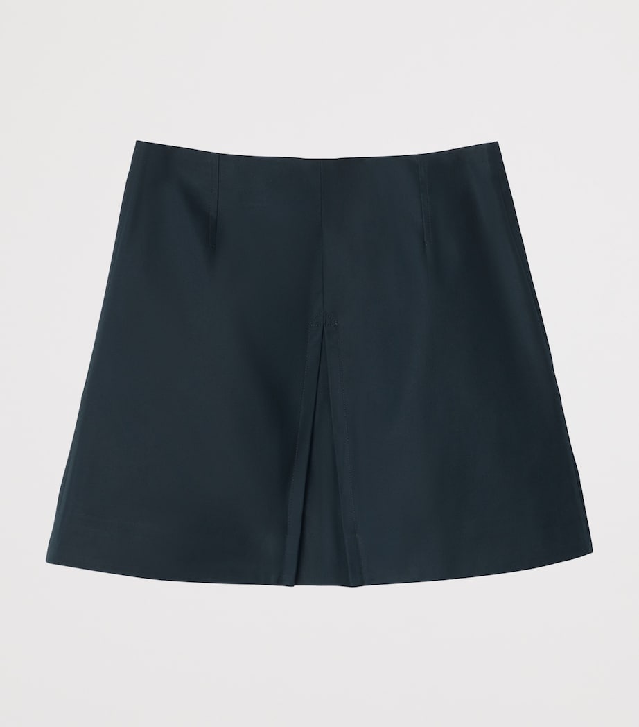 Cotton Trench Skirt (3-12 Years) NAVY BLACK Image 2